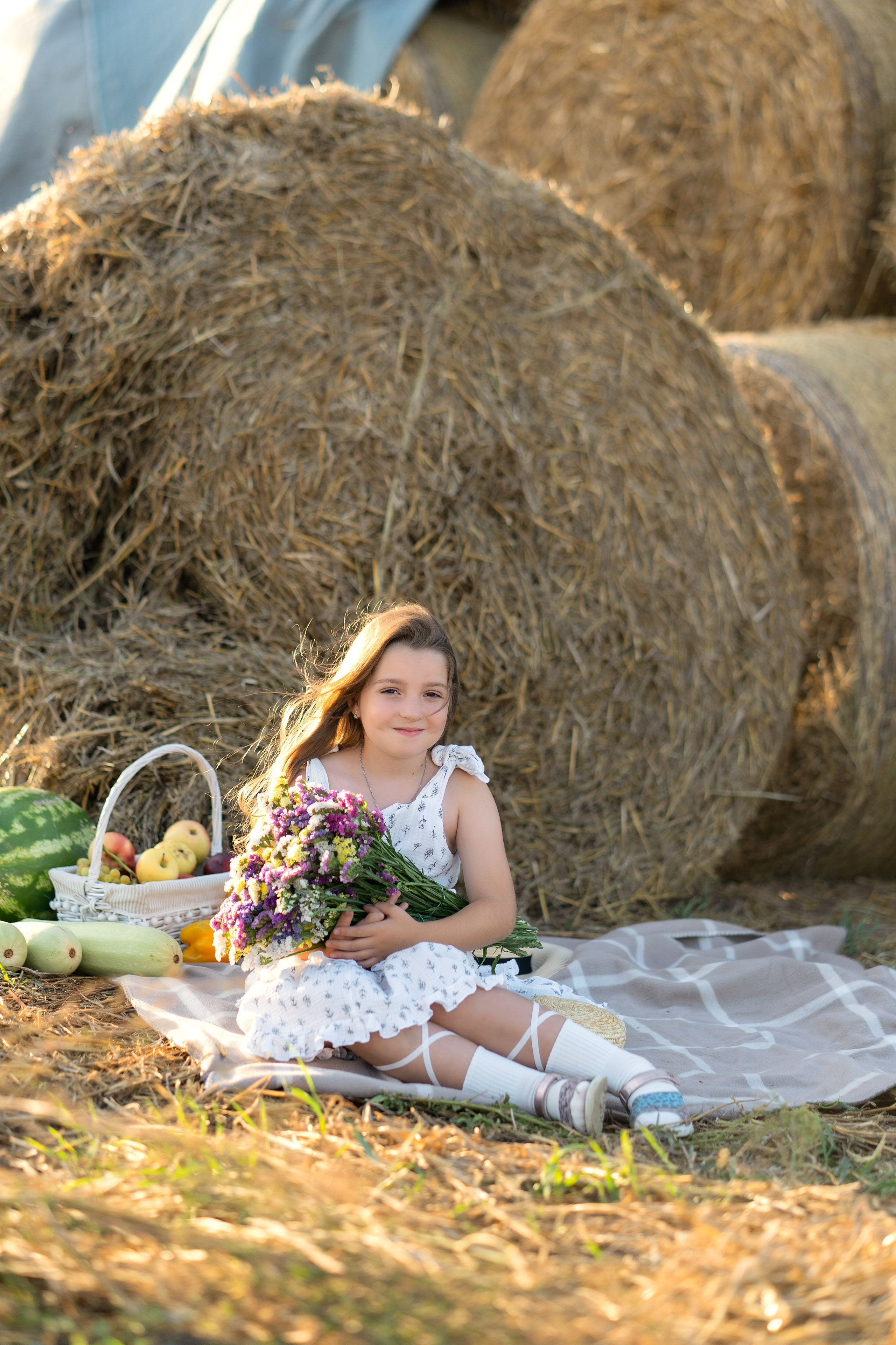 Пикник в поле. Семейный и свадебный фотограф Минск, Беларусь Анна Орловская
