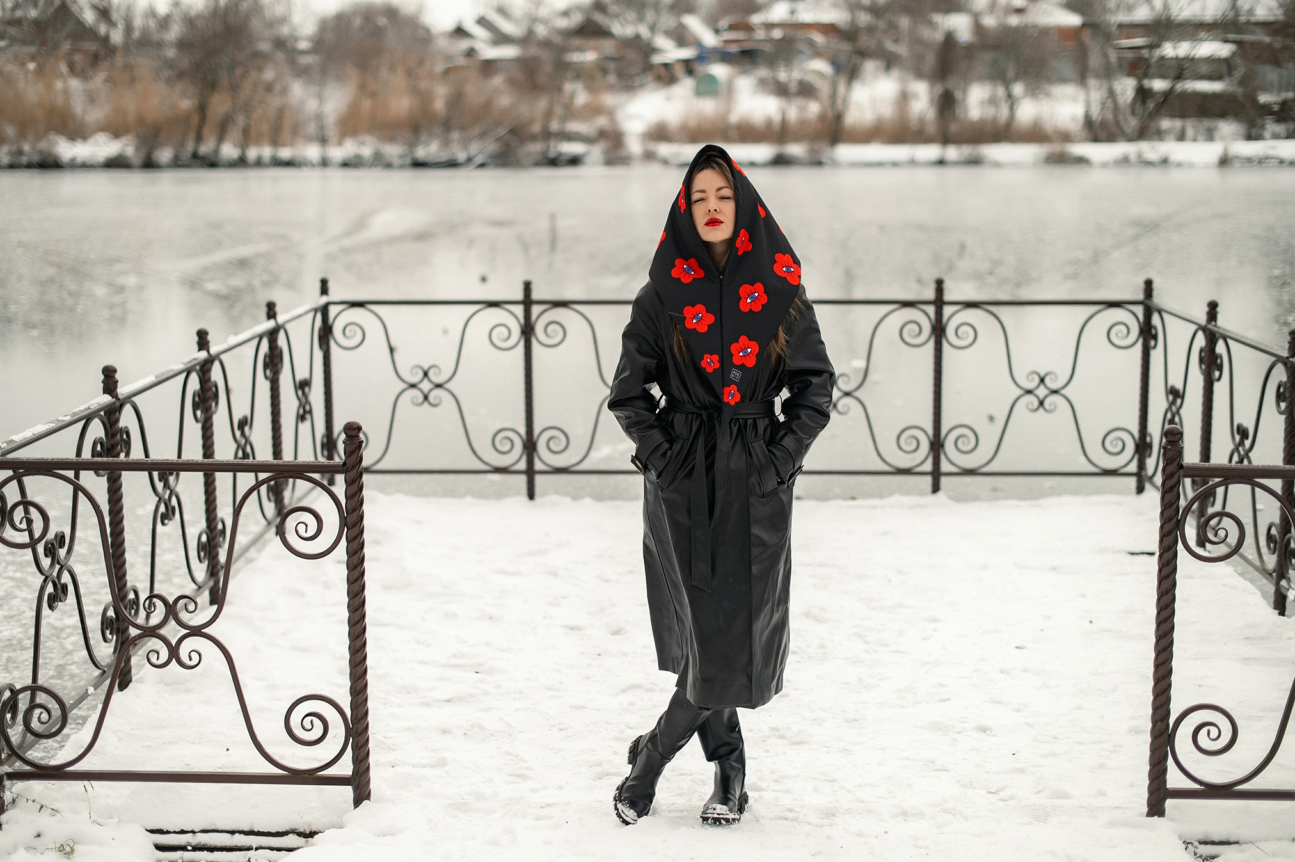 Алина. На стиле. Зима. Фотограф Котова Валентина