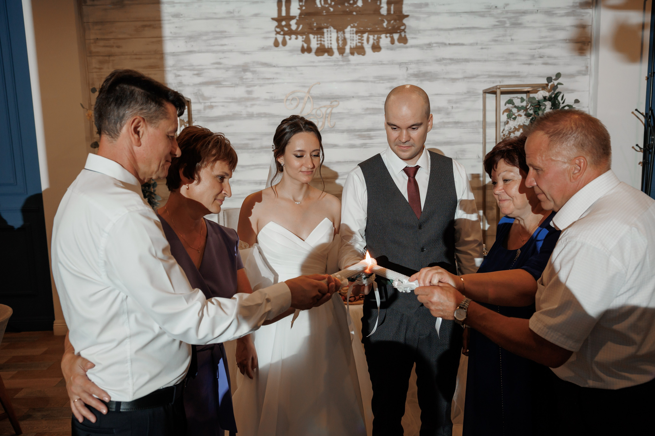 Полина и Дмитрий, загородный клуб «Барин», ЗАГС в г. Пушкино. Свадебный и репортажный фотограф (Москва, Королев и другие)