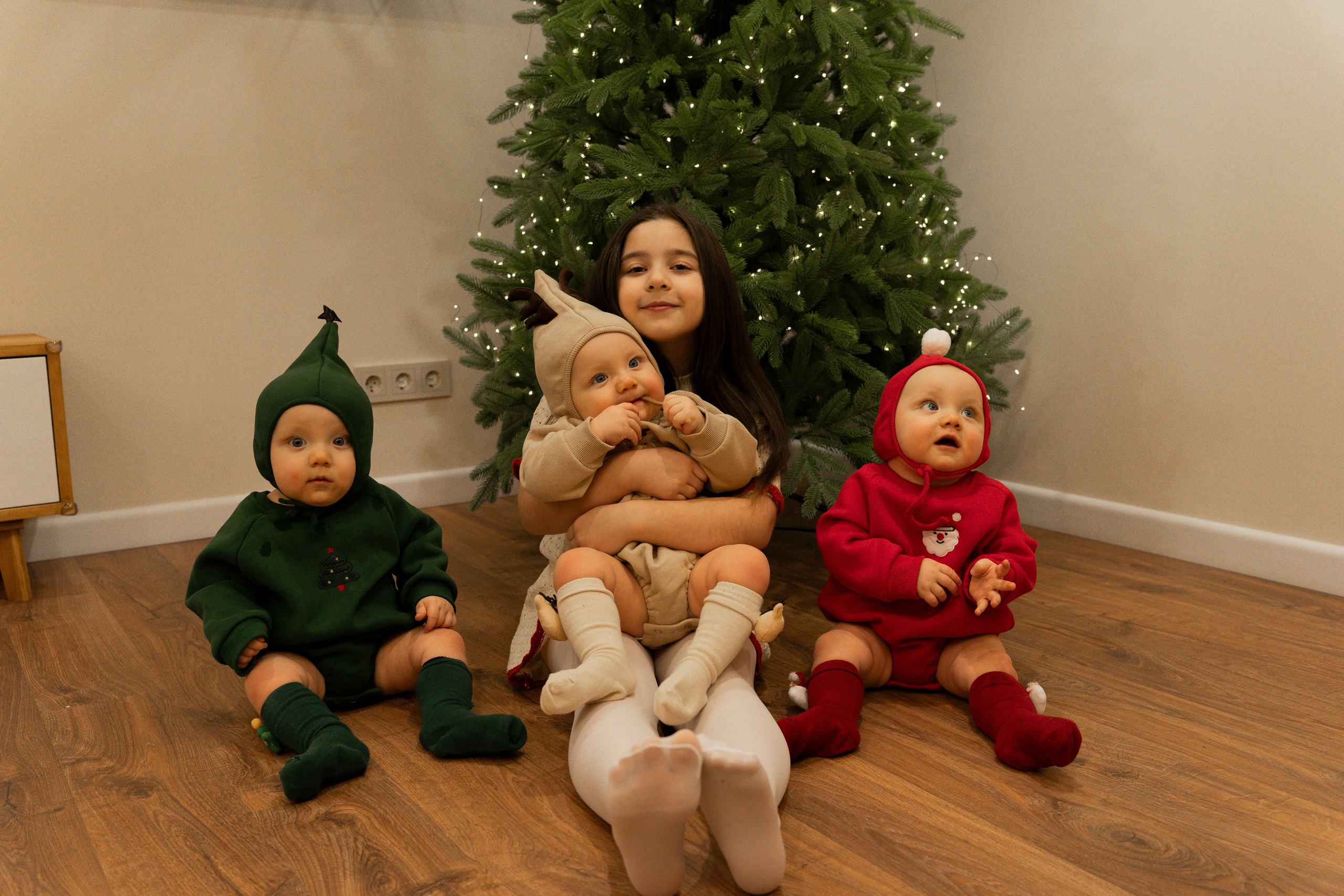 Новогодние тройняшки. Главная