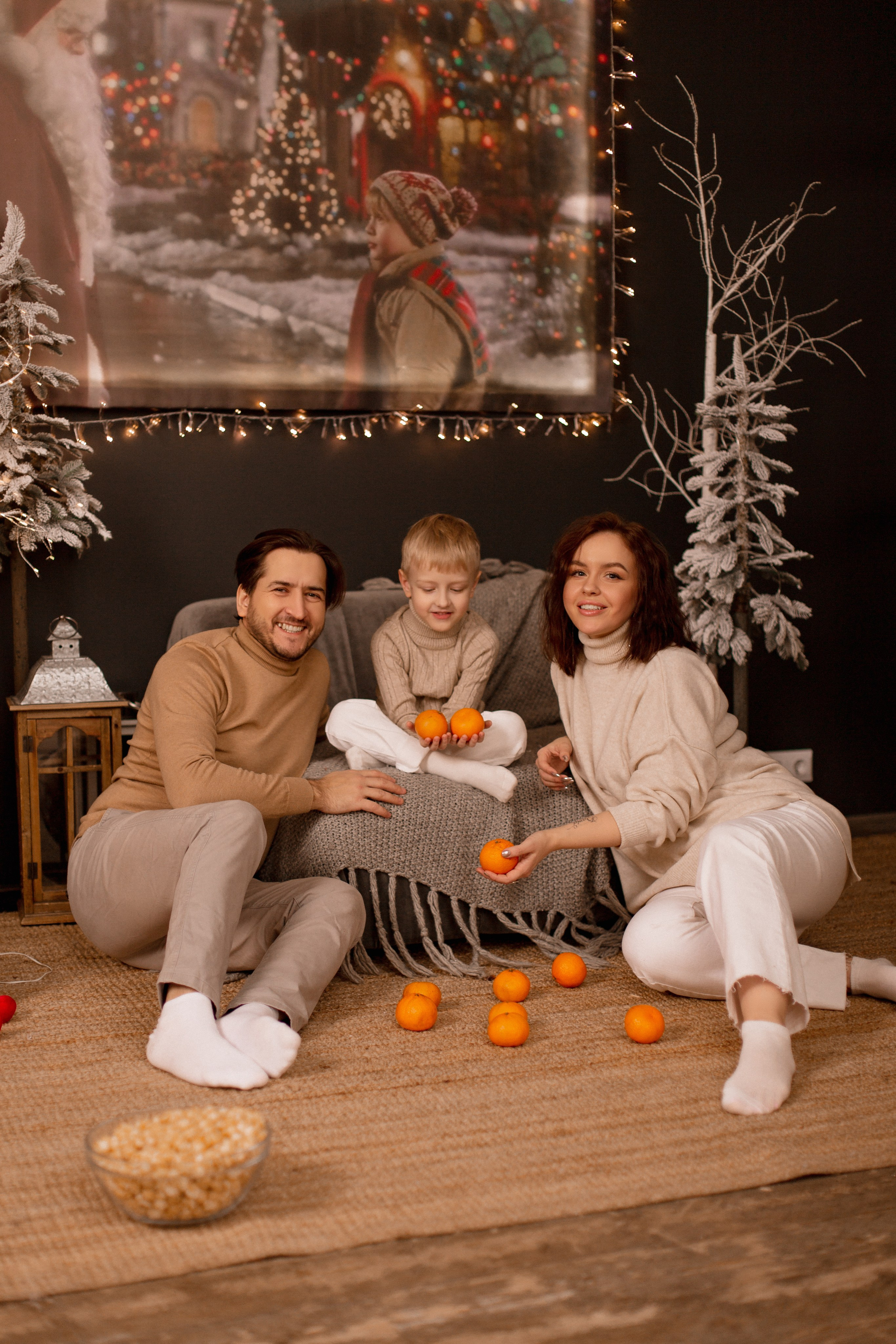 Новогодняя семейная фотосессия. Brand и контент фотограф