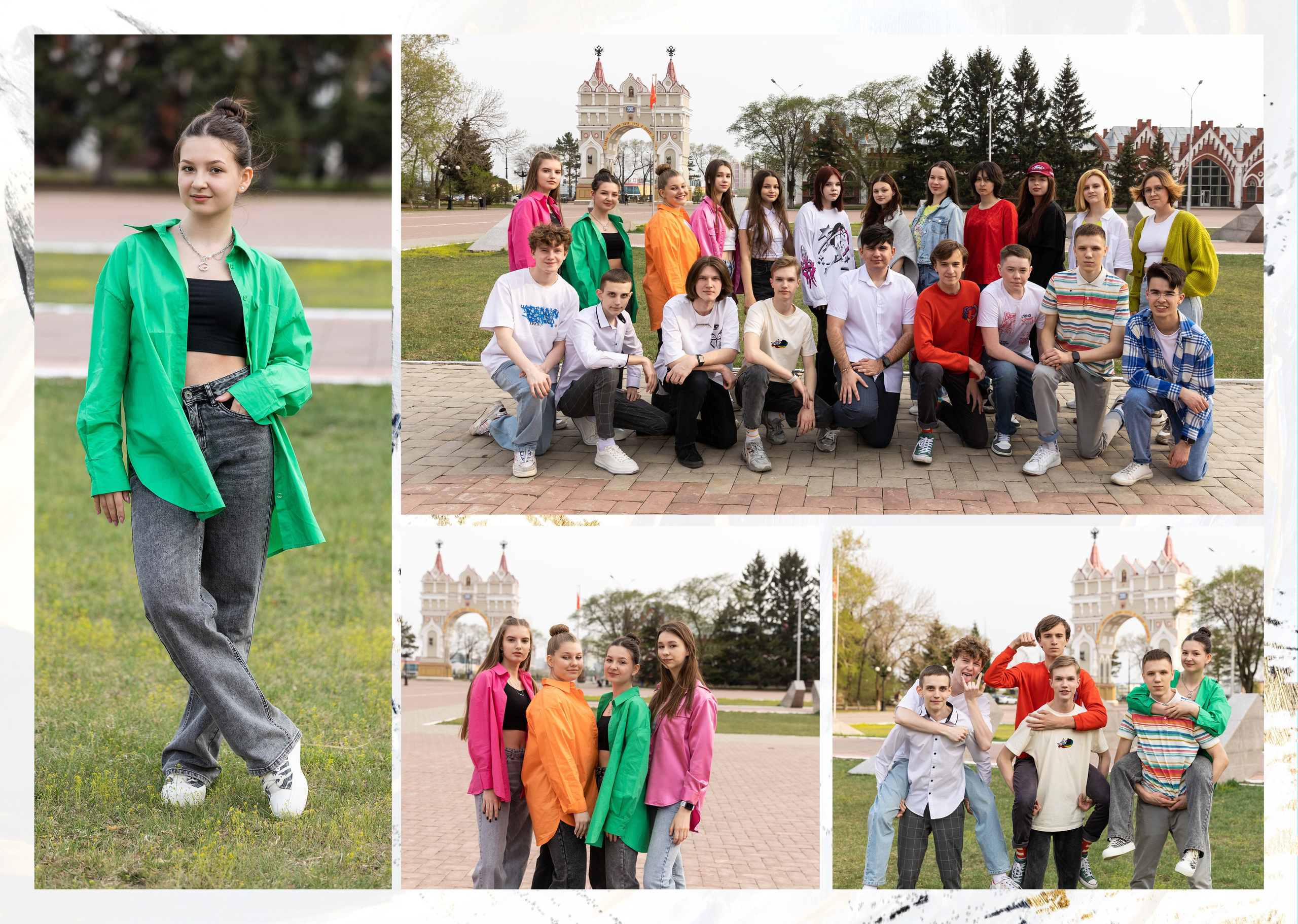 ^ пример Альбом БАЗОВЫЙ 7 разворотов 4 фотосессии. Семейный, детский, школьный фотограф в Благовещенске Яна Белоусова