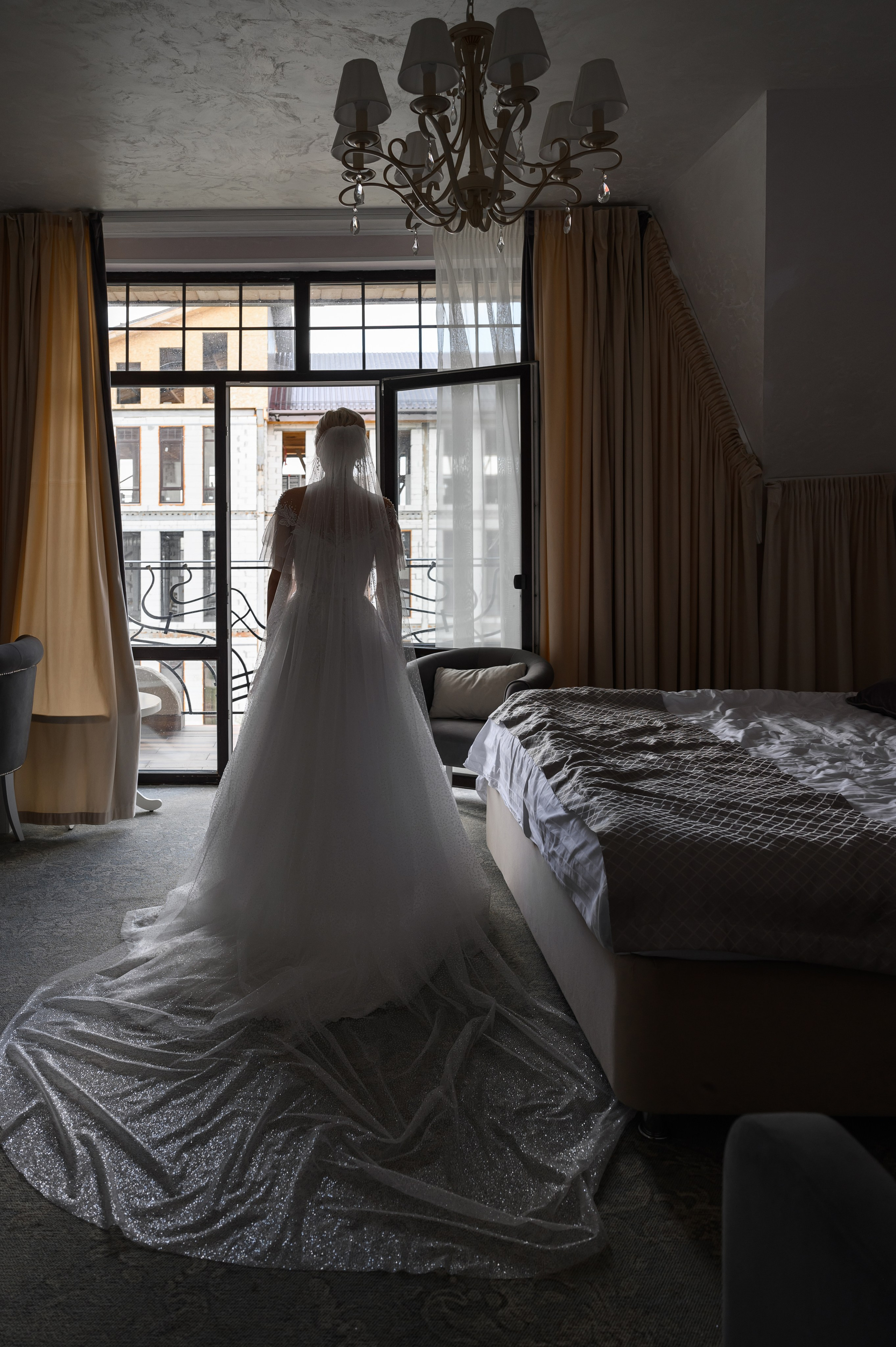 Свадебная фотосессия гостиничный комплекс Бережки Холл. Свадебный фотограф Москва Юрий Кульман