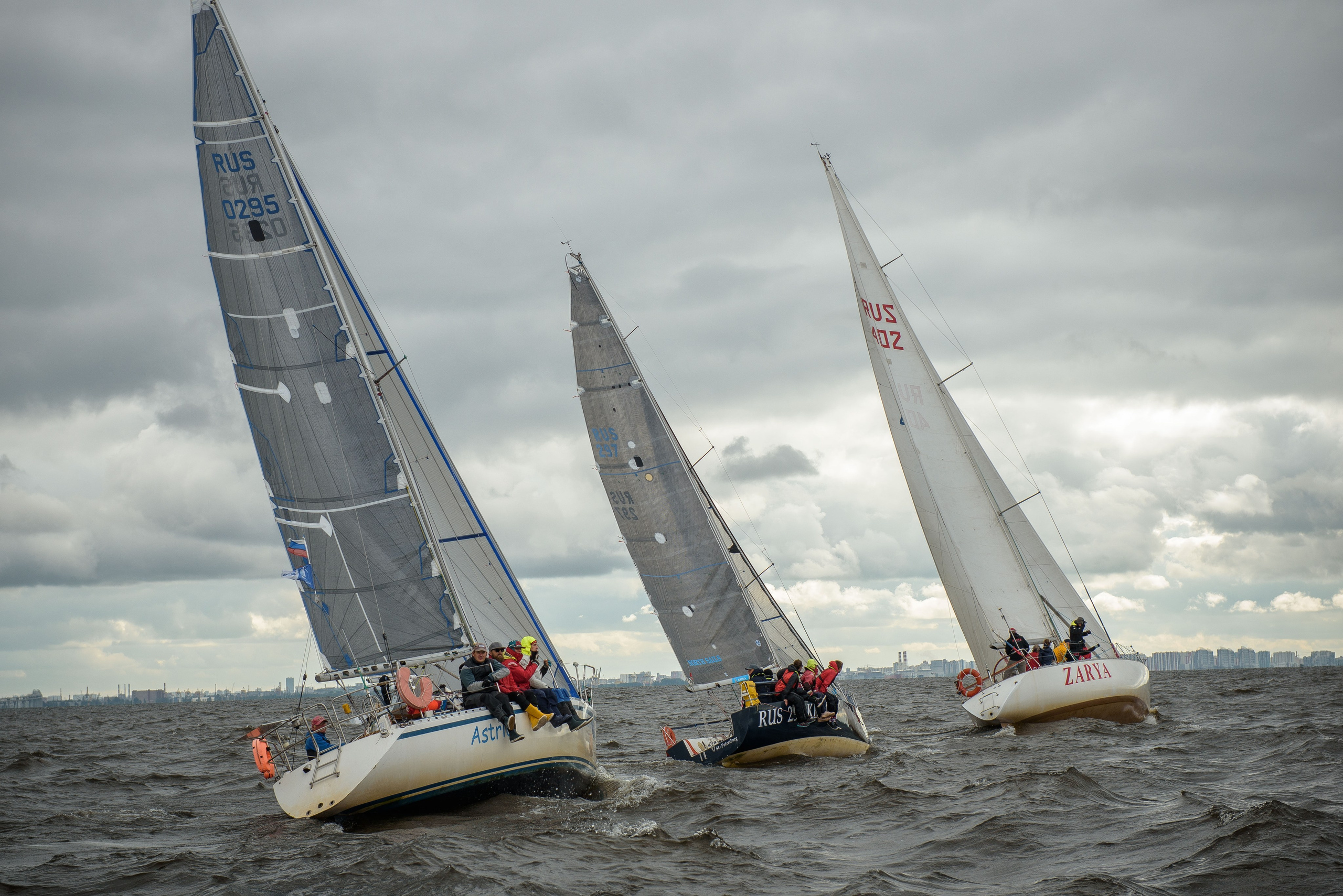 Яхтинг. Фотограф Дмитрий Потатуев