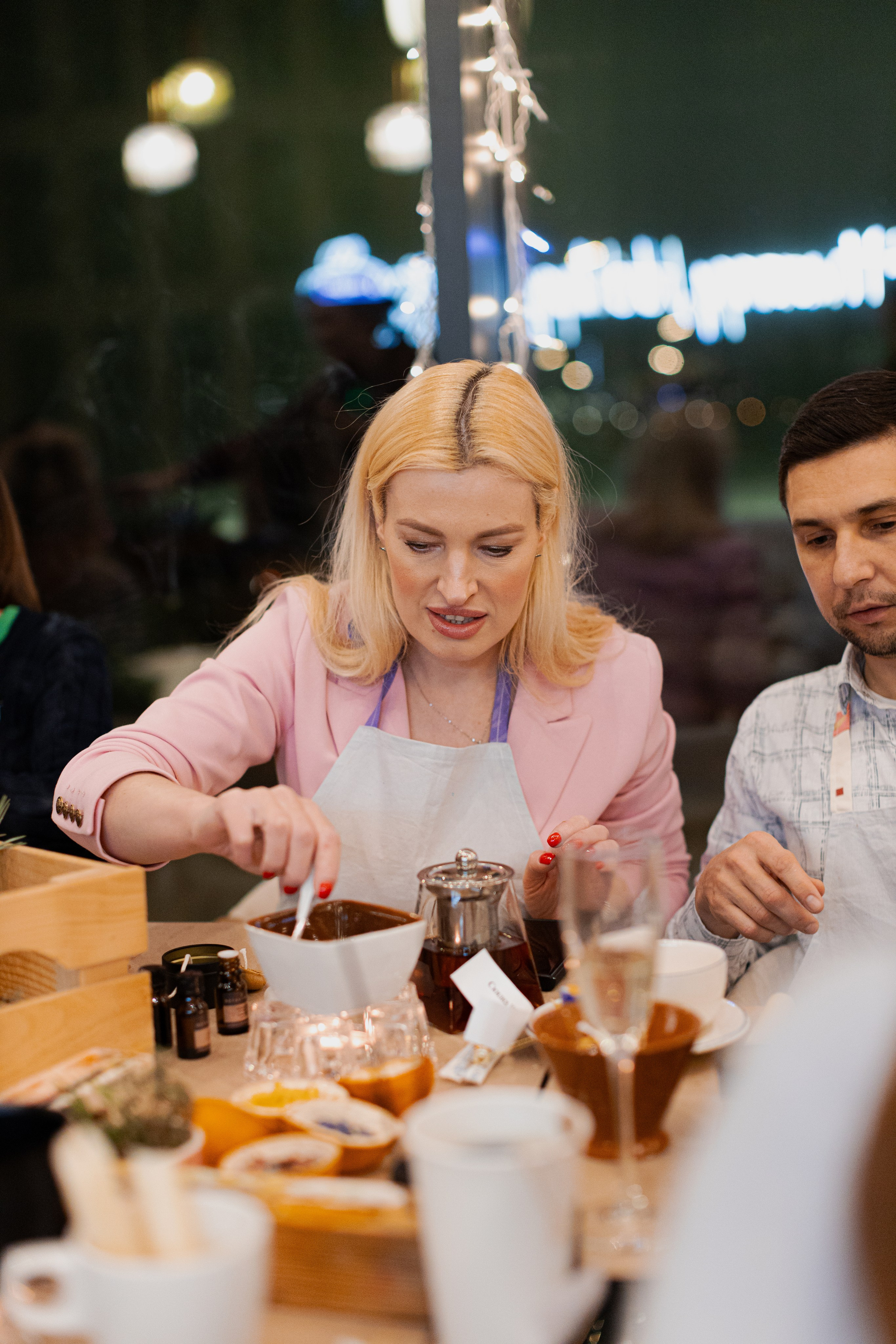 Мк свечи и венок (новогодний корпоратив). Анастасия Ракчеева Художник