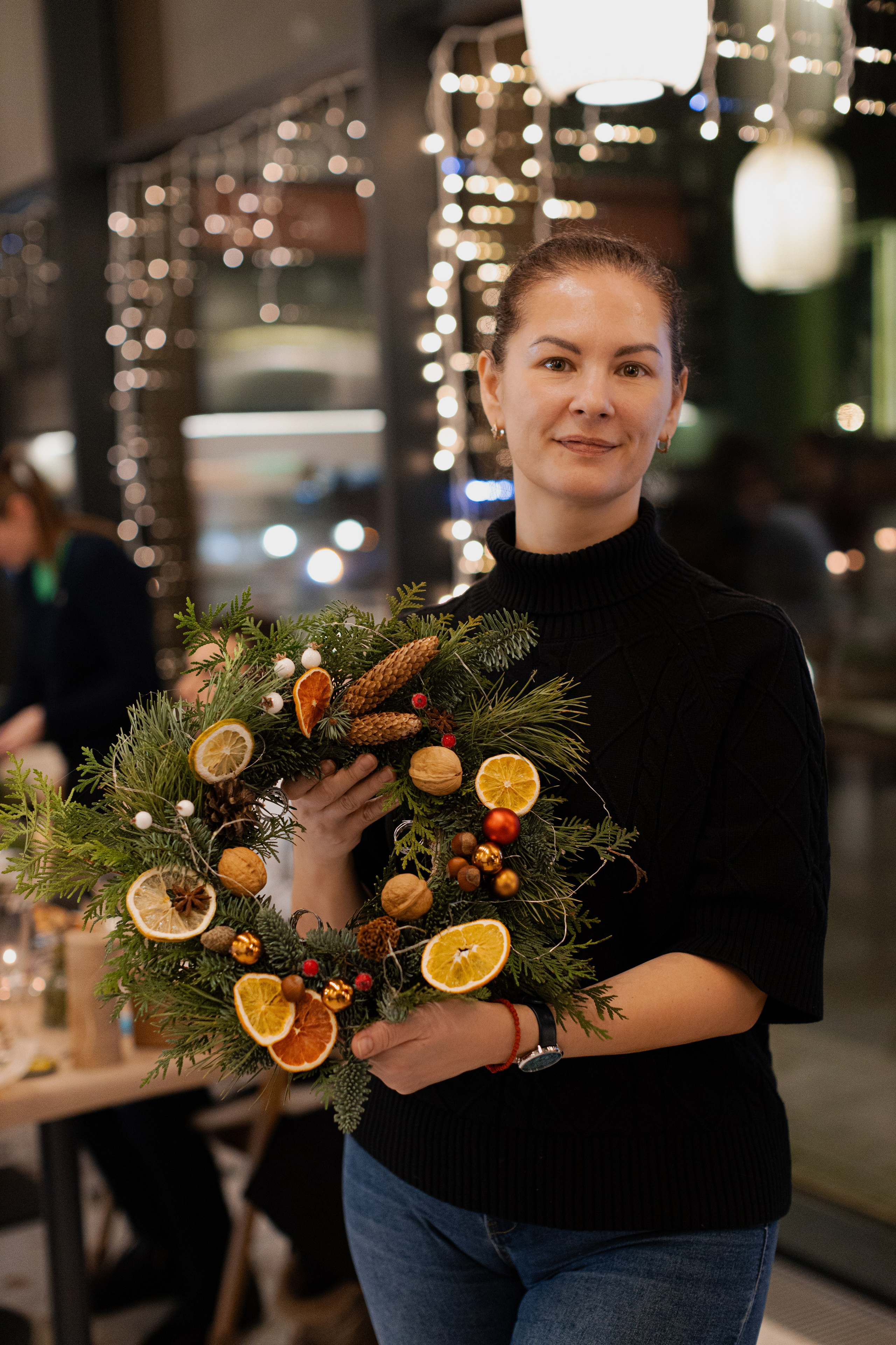 Мк свечи и венок (новогодний корпоратив). Анастасия Ракчеева Художник