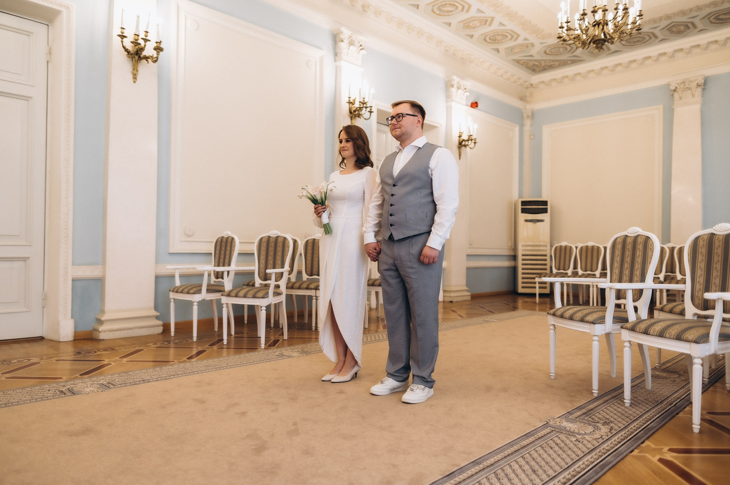 Загс+Оранжерея (камерная свадьба). Фотограф ПИТЕР СПБ Надежда Баранова