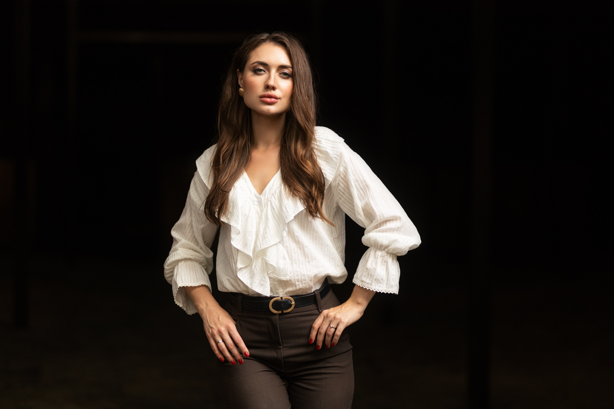 Фотосессия с лошадью для Анастасии в формате для «себя». Дмитрий Шульгин, портретный фотограф в Воронеже