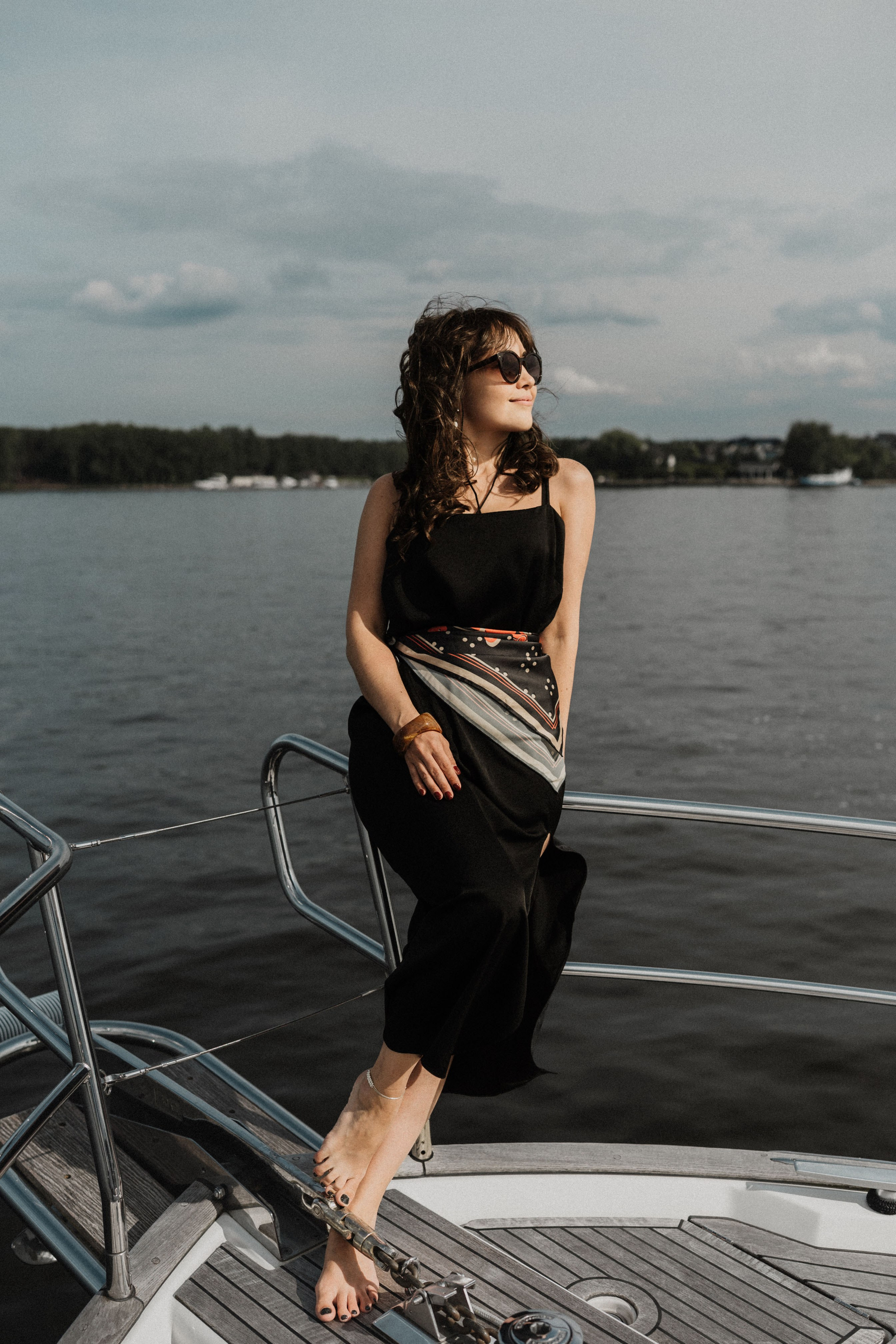 Девичник на яхте. Фотограф в Москве Ангелина Ким