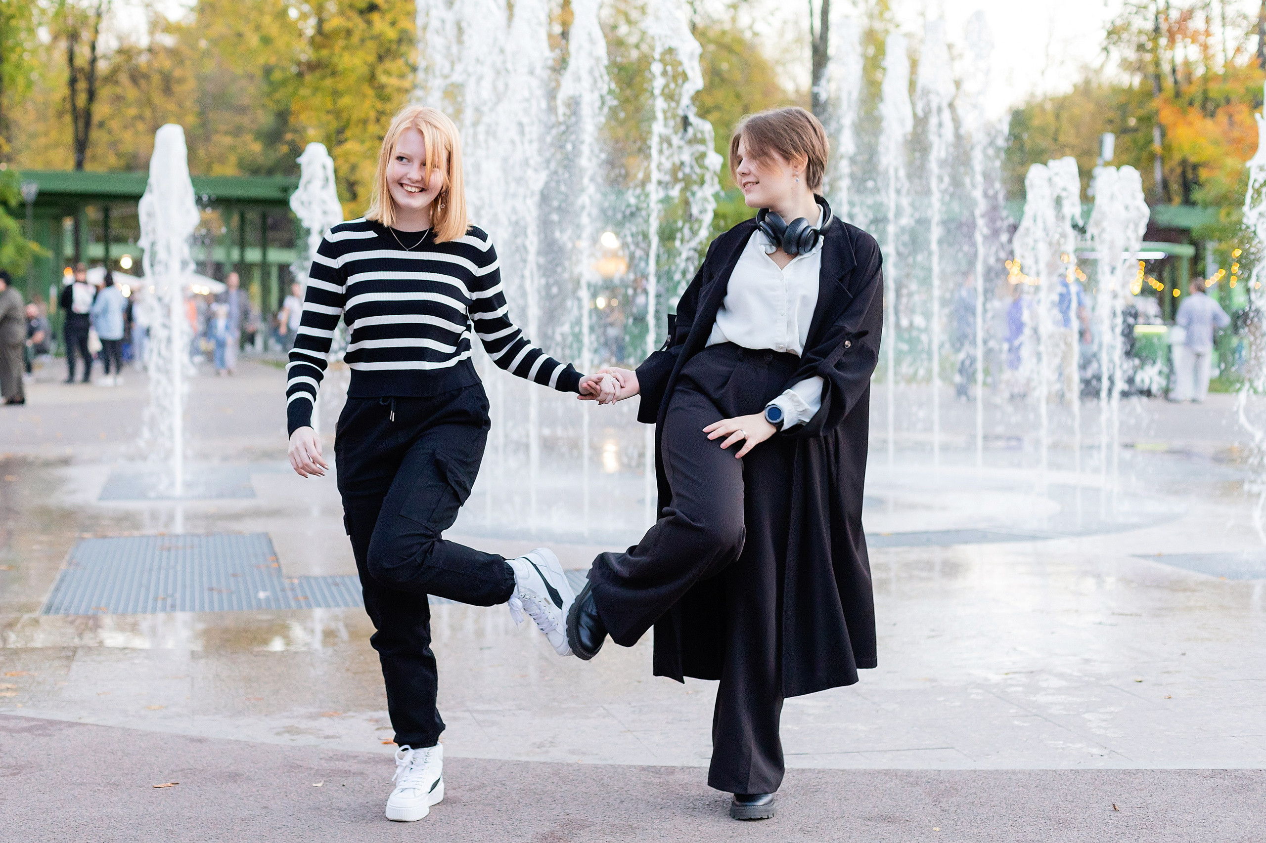 Съёмка в парке. Выпускные альбомы «Эврика» в Нижнем Новгороде