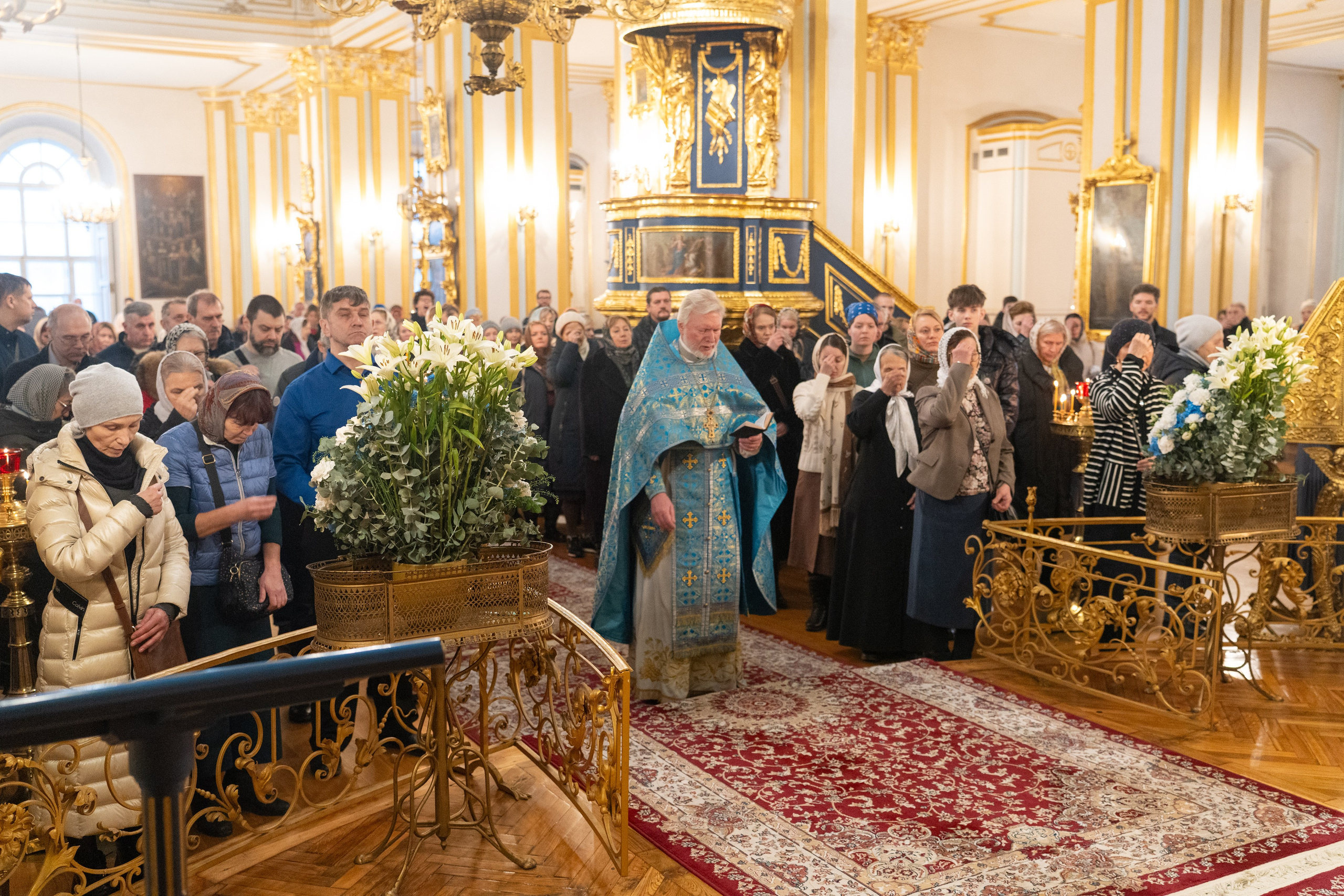 Неделя 26-я по Пятидесятнице. Попразднство Введения. Вмц. Екатерины. НИКОЛО-БОГОЯВЛЕНСКИЙ МОРСКОЙ СОБОР