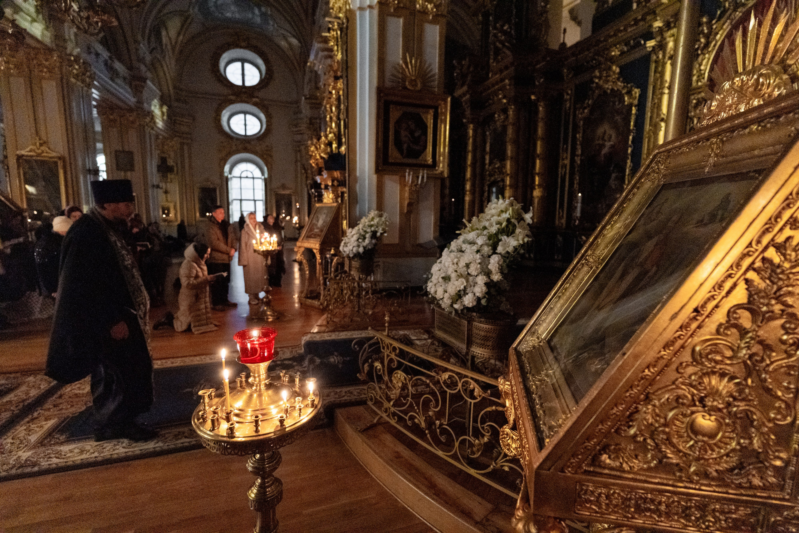 Великое повечерие с чтением Великого покаянного канона преп. Андрея Критского. НИКОЛО-БОГОЯВЛЕНСКИЙ МОРСКОЙ СОБОР