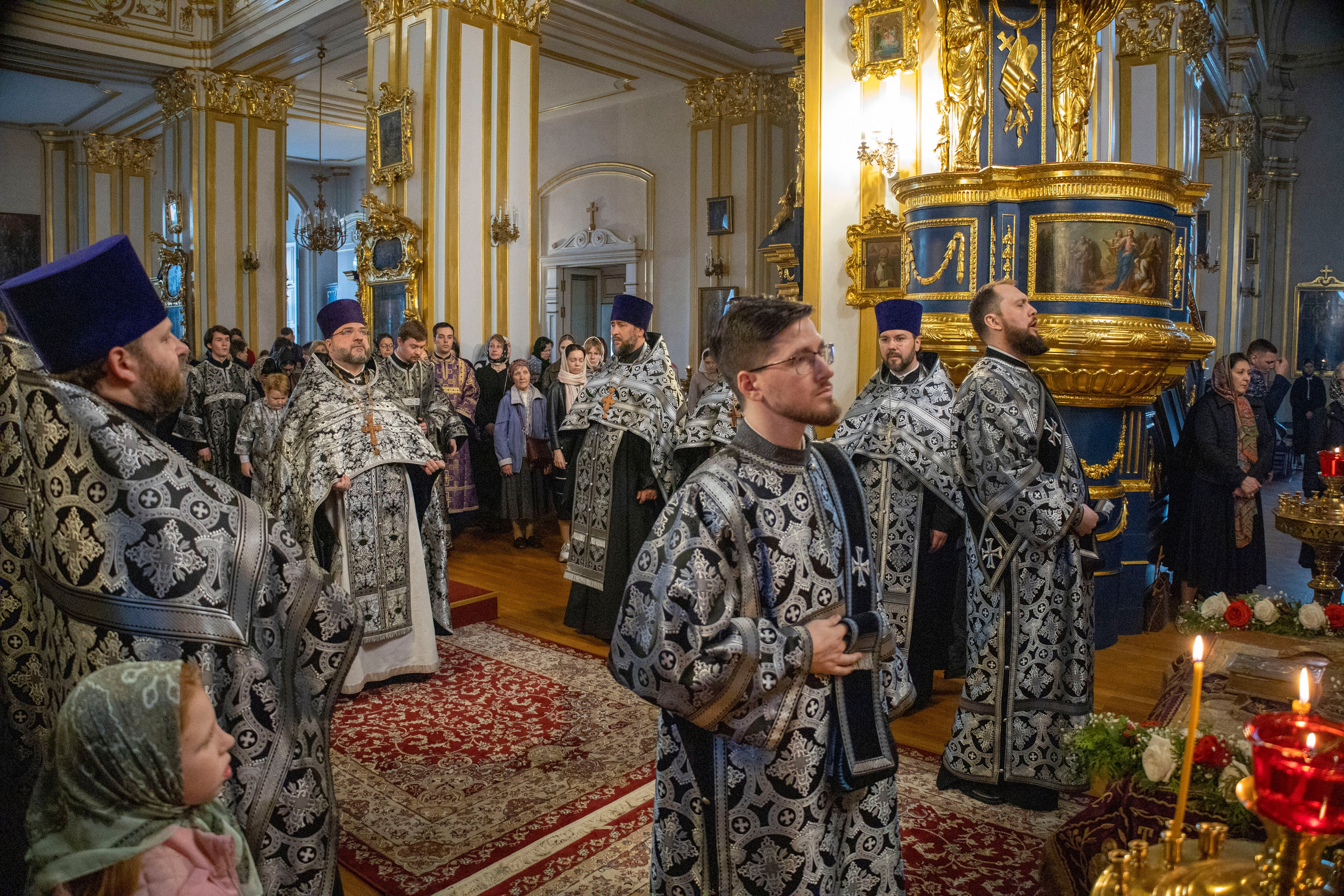 ЧИН ПОГРЕБЕНИЯ СПАСИТЕЛЯ. НИКОЛО-БОГОЯВЛЕНСКИЙ МОРСКОЙ СОБОР