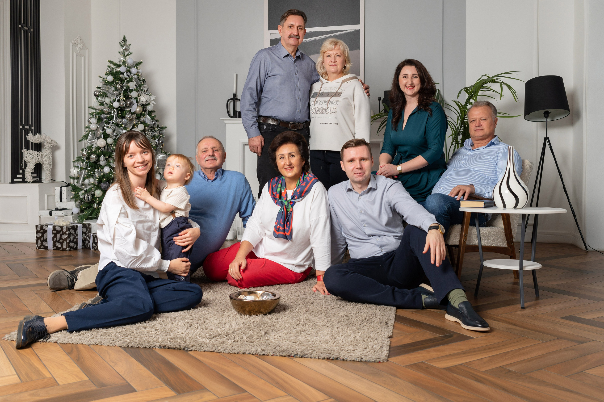 Галина в кругу семьи. Портретный, семейный и свадебный фотограф в Санкт-Петербурге и в Пушкине Ширяев Денис