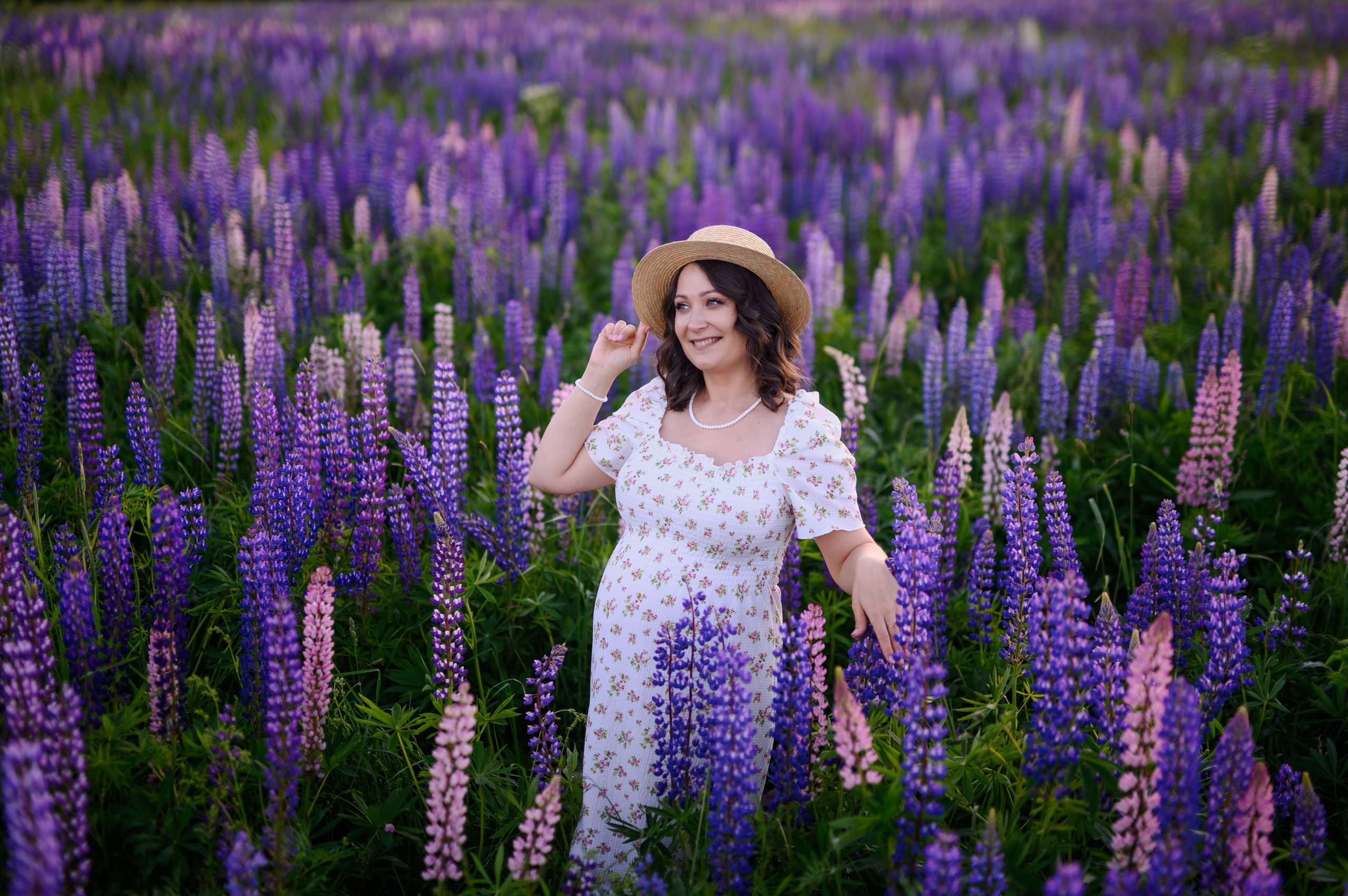 Люпиновое счастье. Портретный, семейный и свадебный фотограф в Санкт-Петербурге и в Пушкине Ширяев Денис