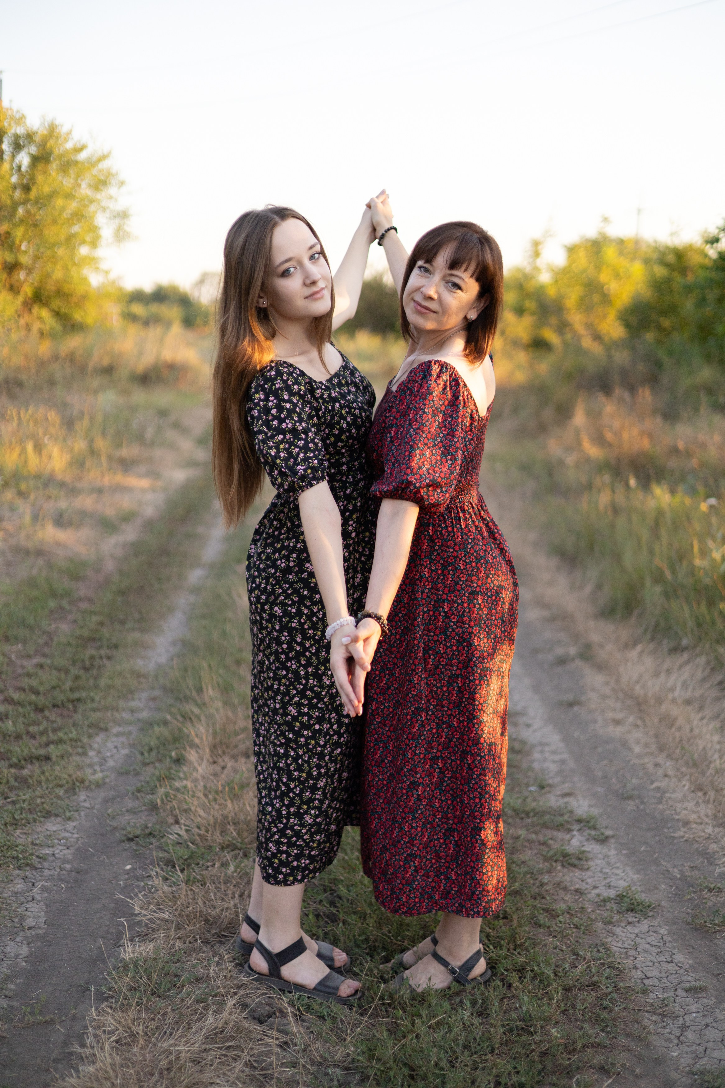 Виктория и Алина. Мама и дочка