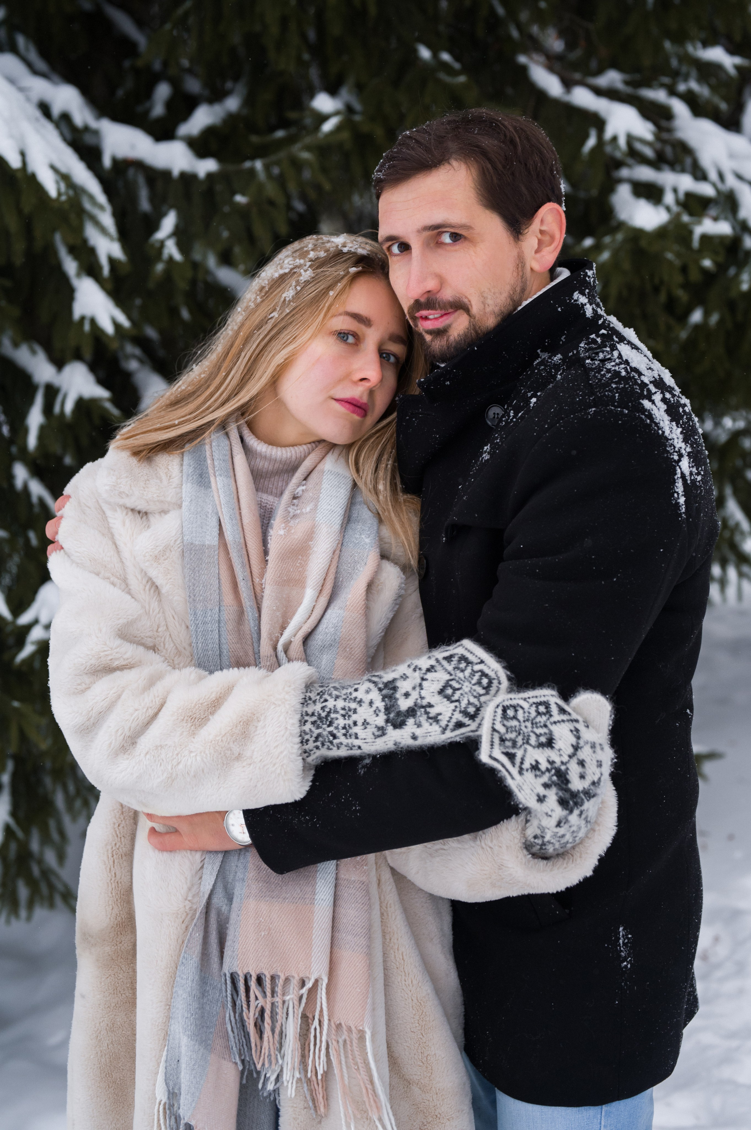 Зимняя фотосессия. Фотограф Юлия Кондратьева