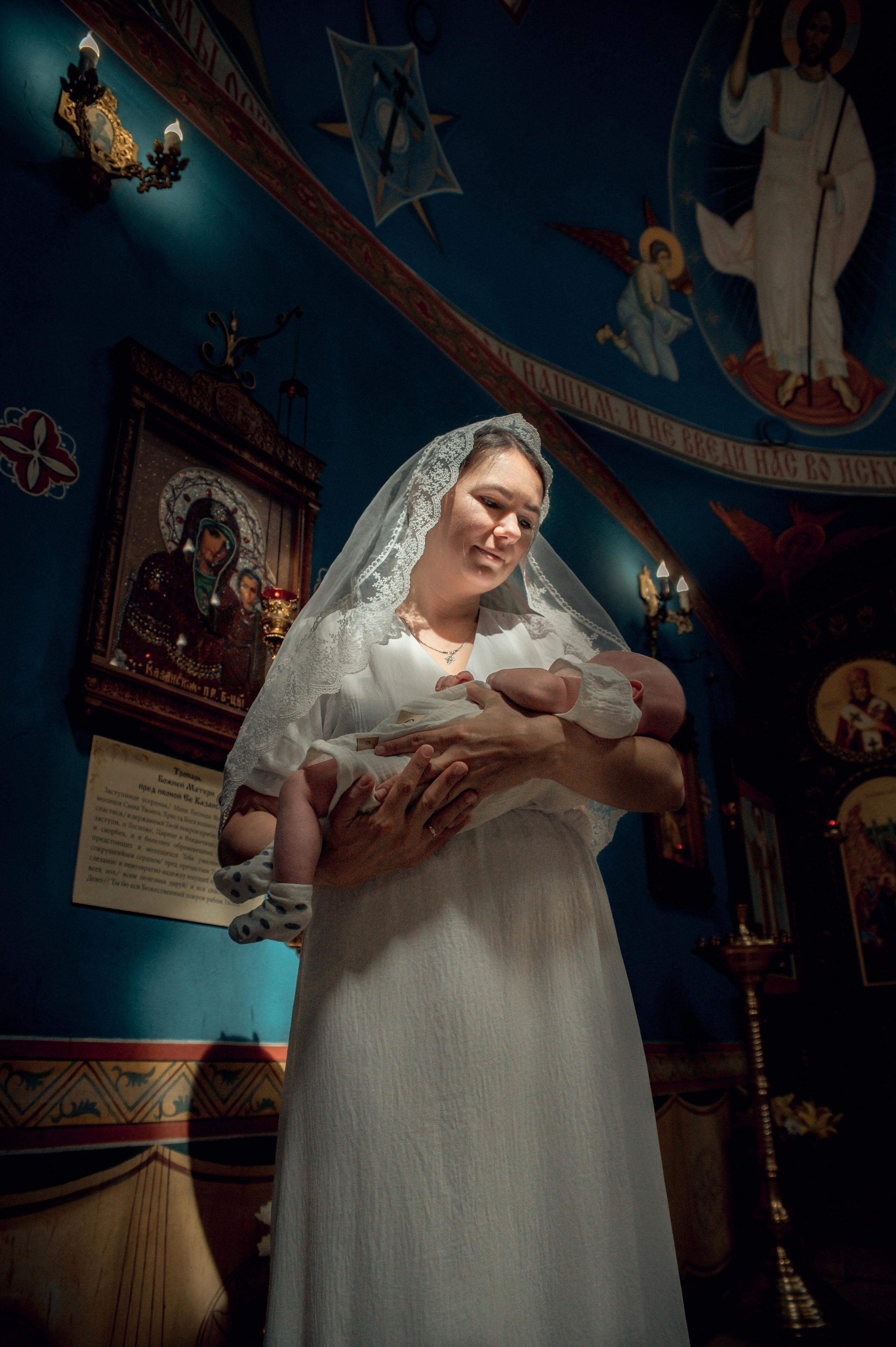 Таинство Крещения Филиппа, Храм святых Новомучеников и Исповедников Российских г. Волжский. Церковный, семейный и репортажный фотограф Волгоград, Волжский