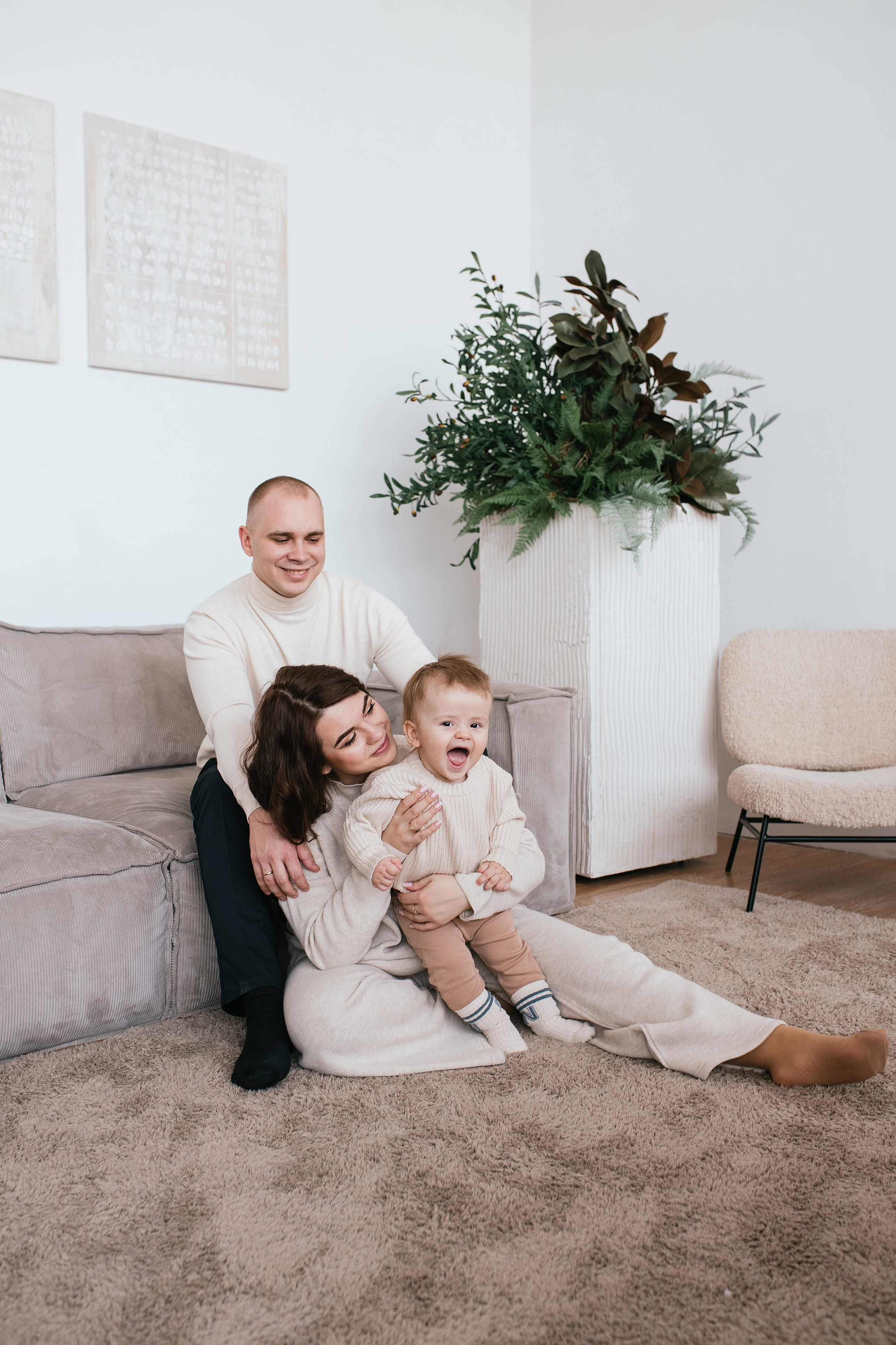 Наталья, Антон и Матвей. Свадебный, семейный фотограф в Рязани Лена Брант