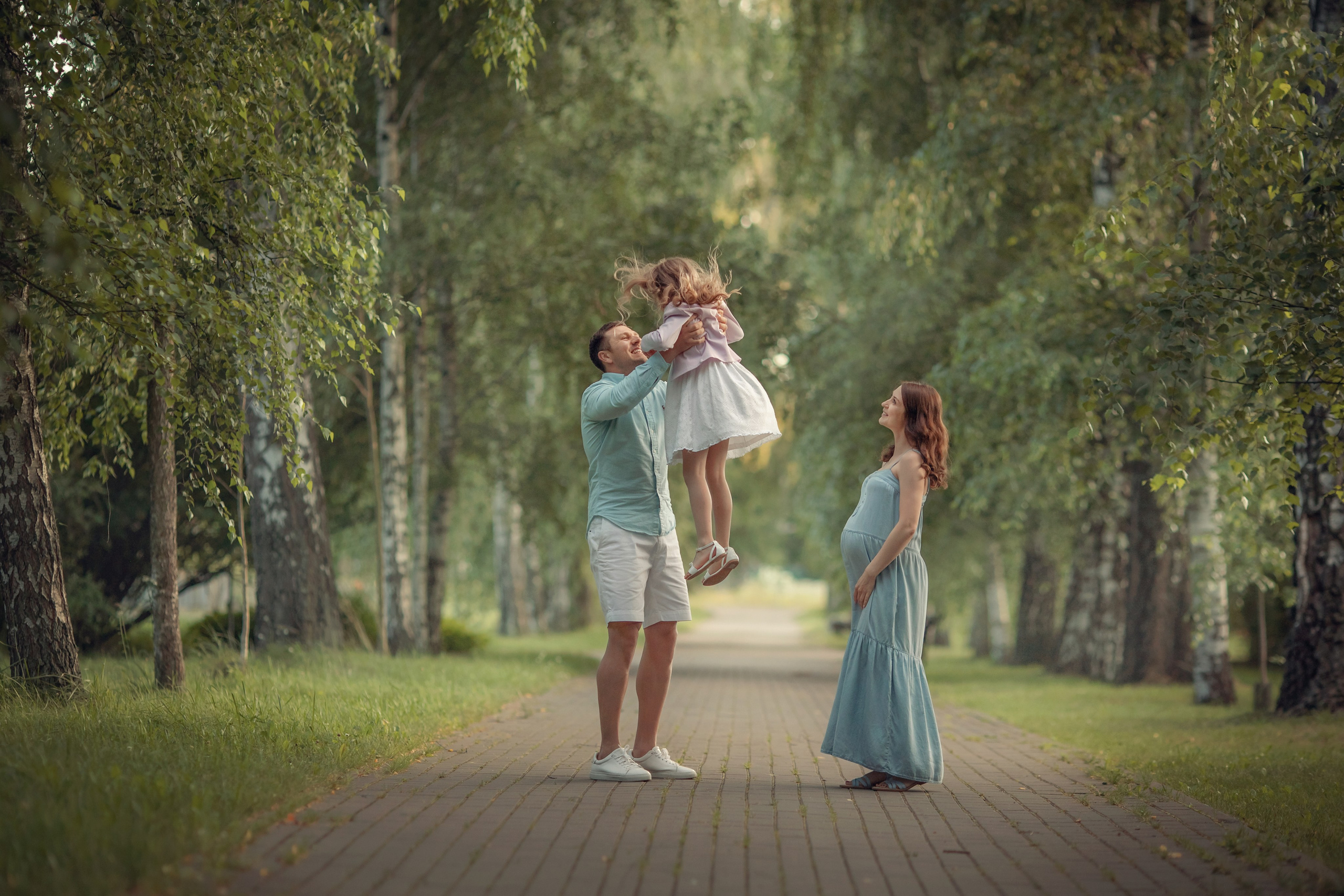 Юля, Слава и Марьяна. Photographer Mikulskaya Iryna