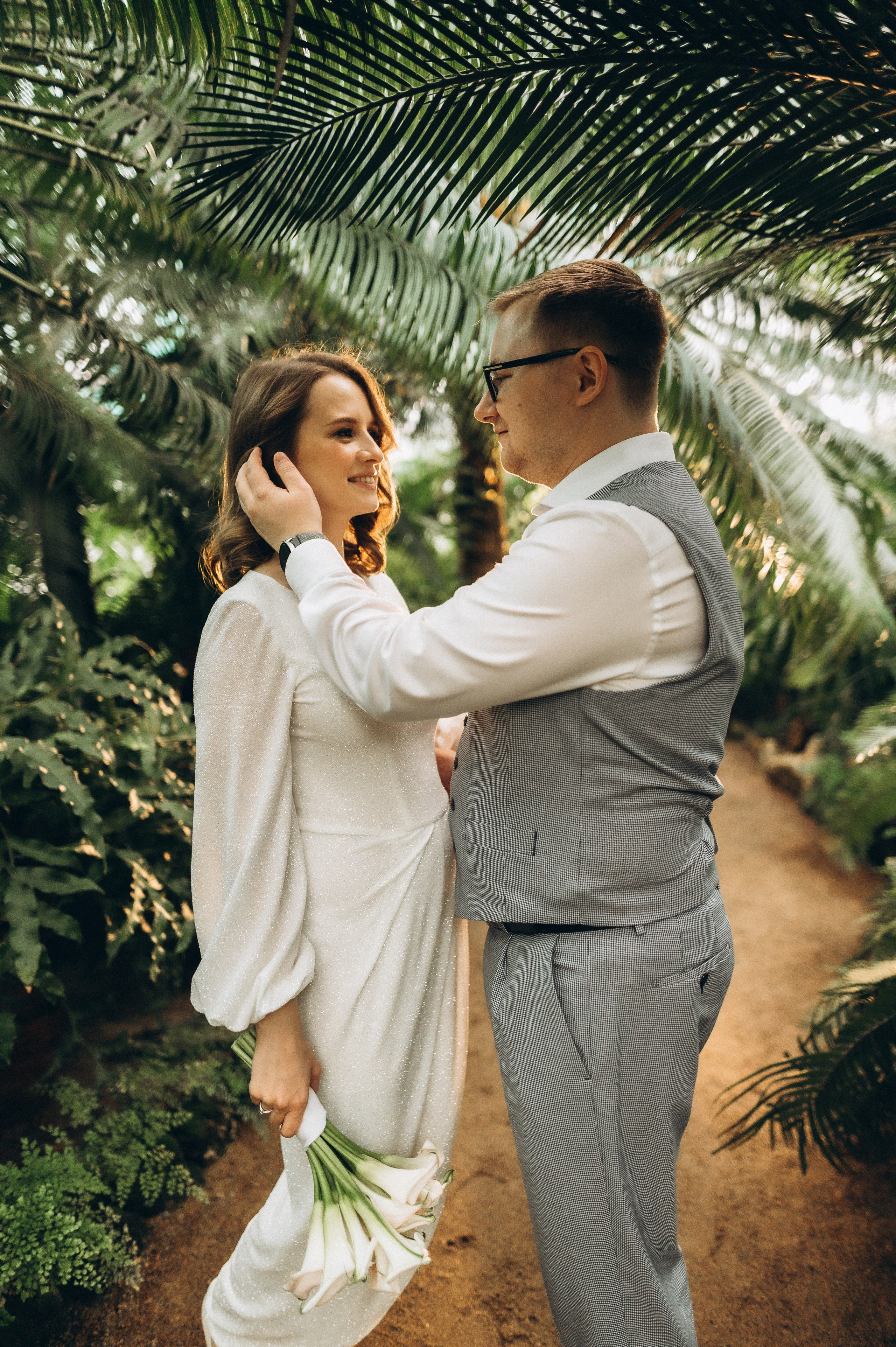 Загс+Оранжерея (камерная свадьба). Фотограф ПИТЕР СПБ Надежда Баранова