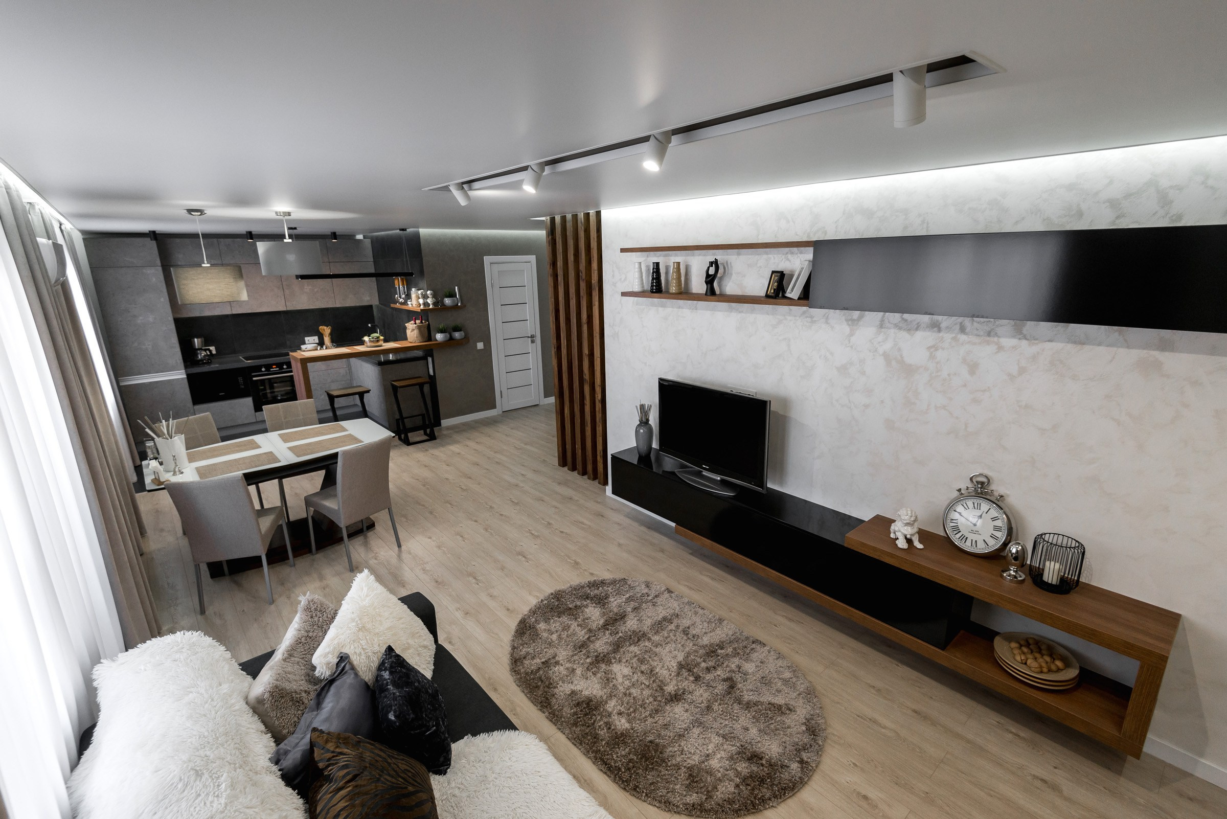 Барнаул ЖК Сибирия Village. Дизайн интерьера квартир домов и общественных помещений, семейная студия Татьяна и Александр Бродюк в Санкт-Петербурге