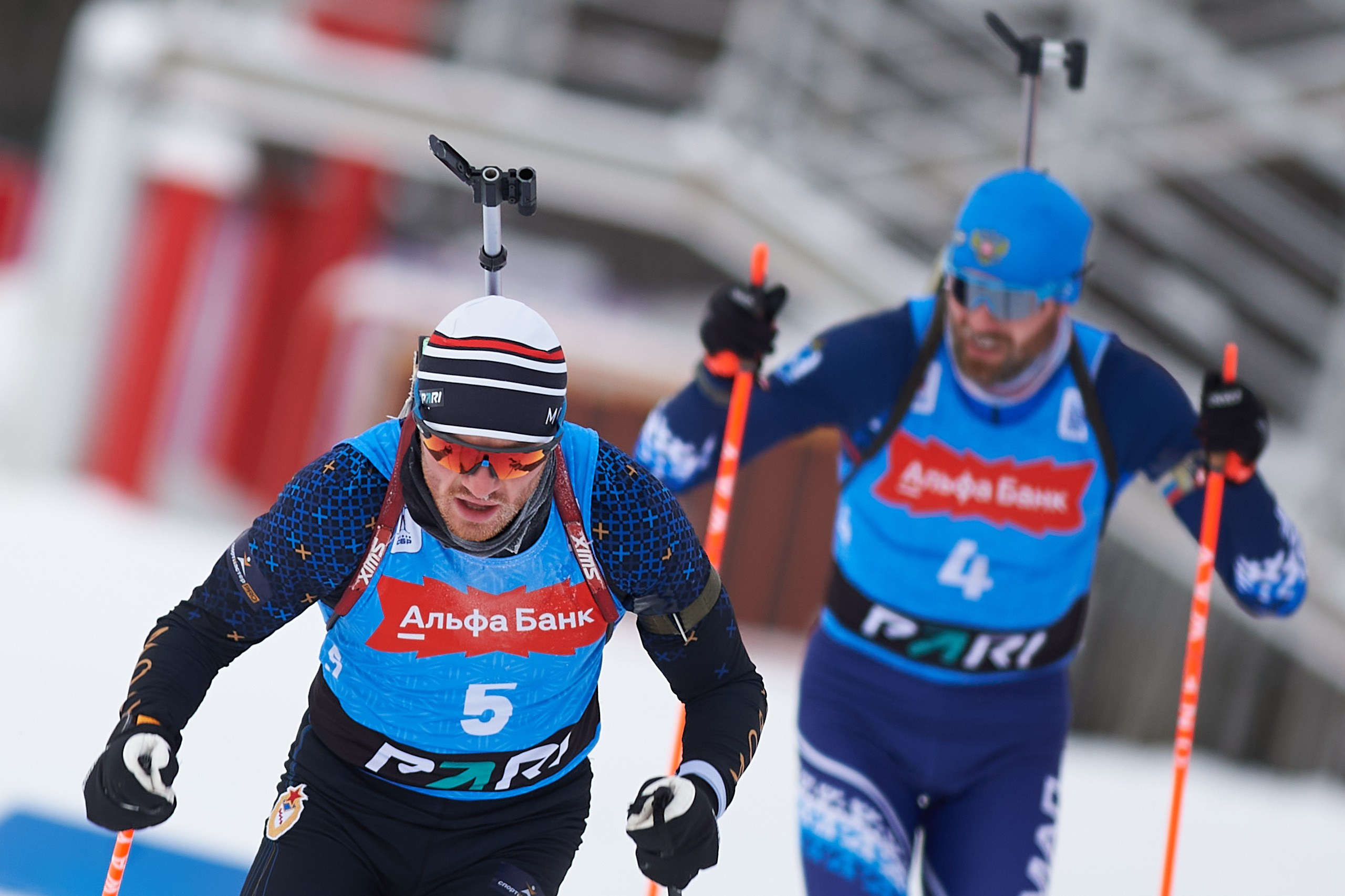 Биатлон. Чемпионат России — 2024/2025, 3-й этап, Ижевск. Ижевская винтовка. Спортивный репортажный фотограф в Ижевске Сергей Мерзляков