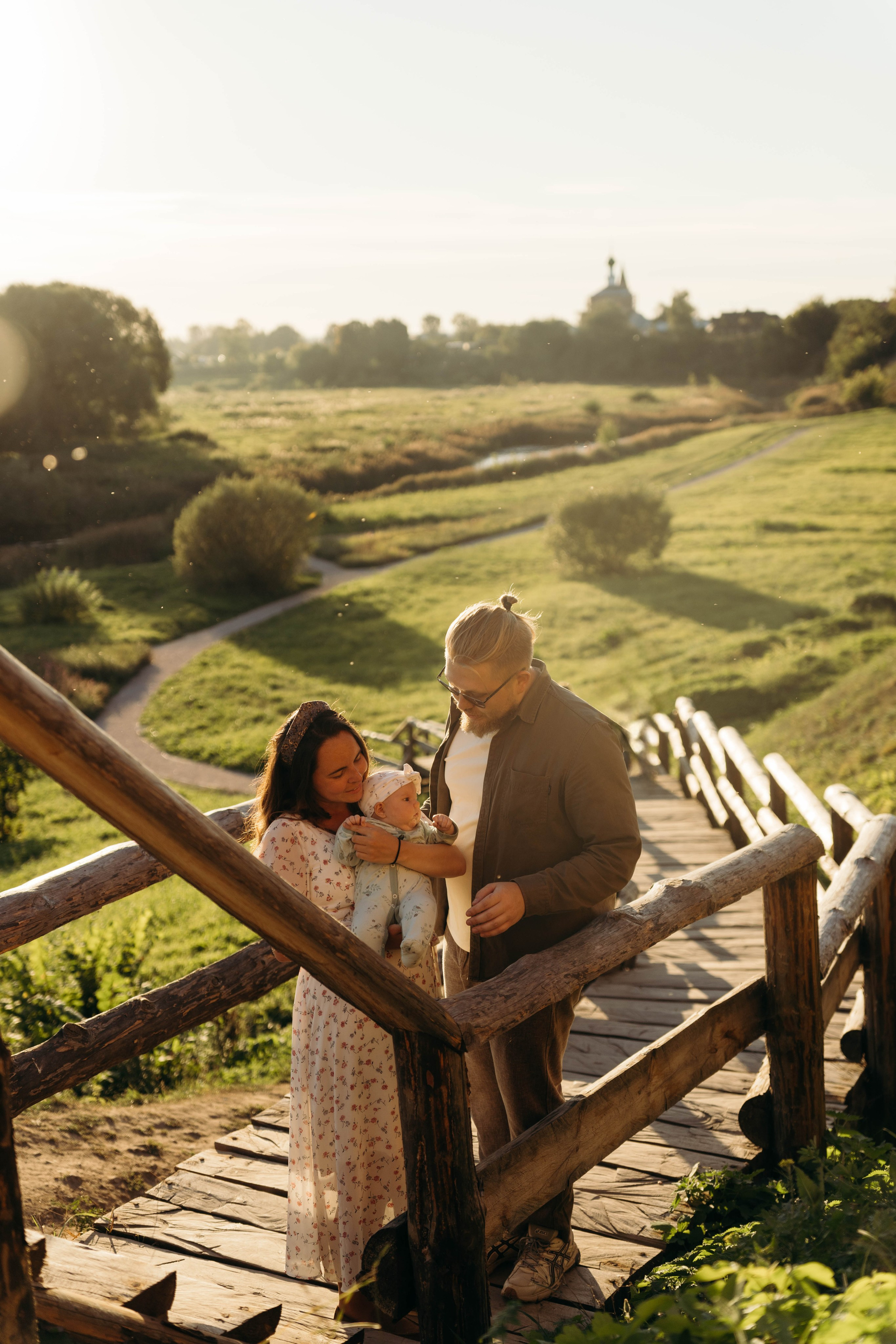 Семейная фотопрогулка по Суздалю. Семейный и портретный фотограф во Владимире и Суздале