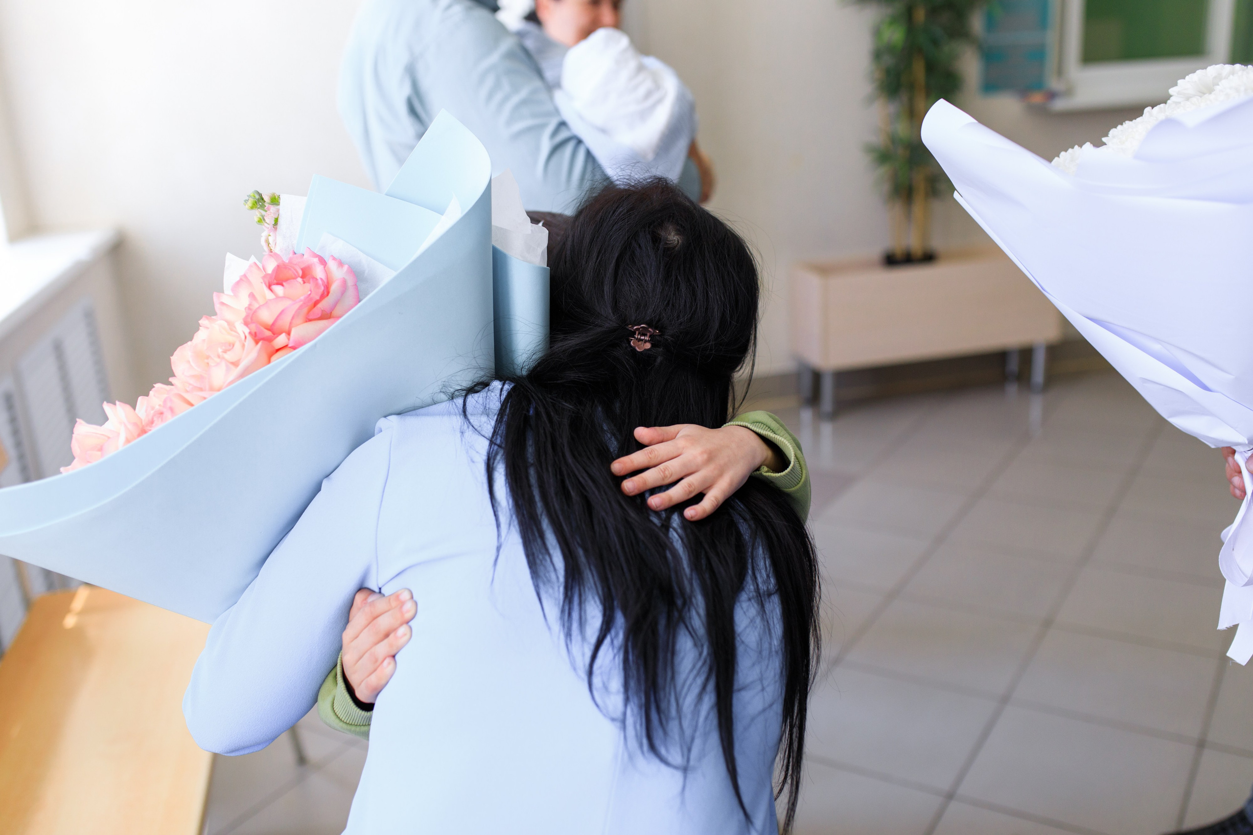 Съемка выписки из роддома. Фотограф в Уфе Ирина Идрисова