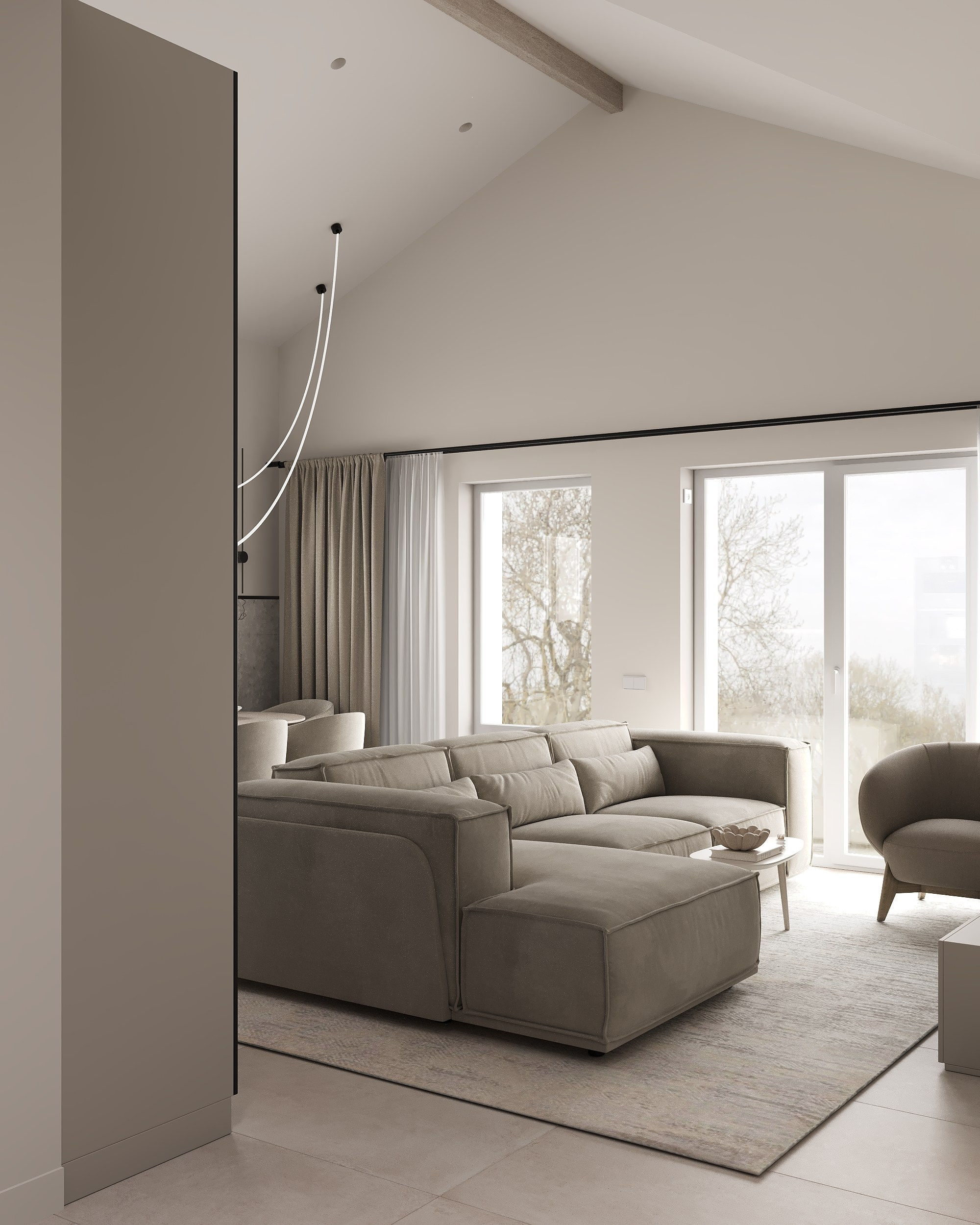 Загородный дом // проект. Дизайнер интерьера | kolchanova.dsgn