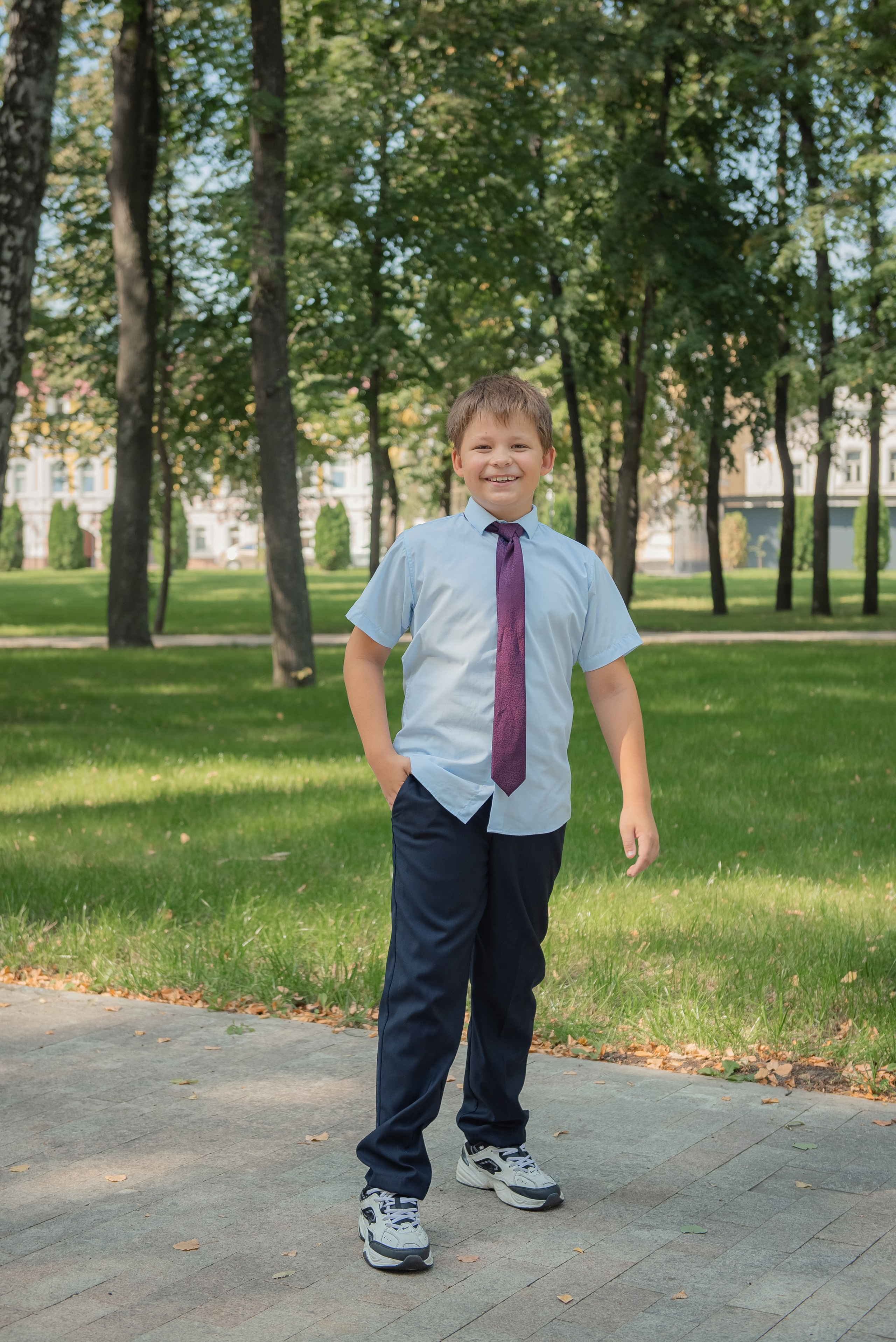 1 сентября 4 класс. Семейный фотограф в Рязани Мария Ермакова