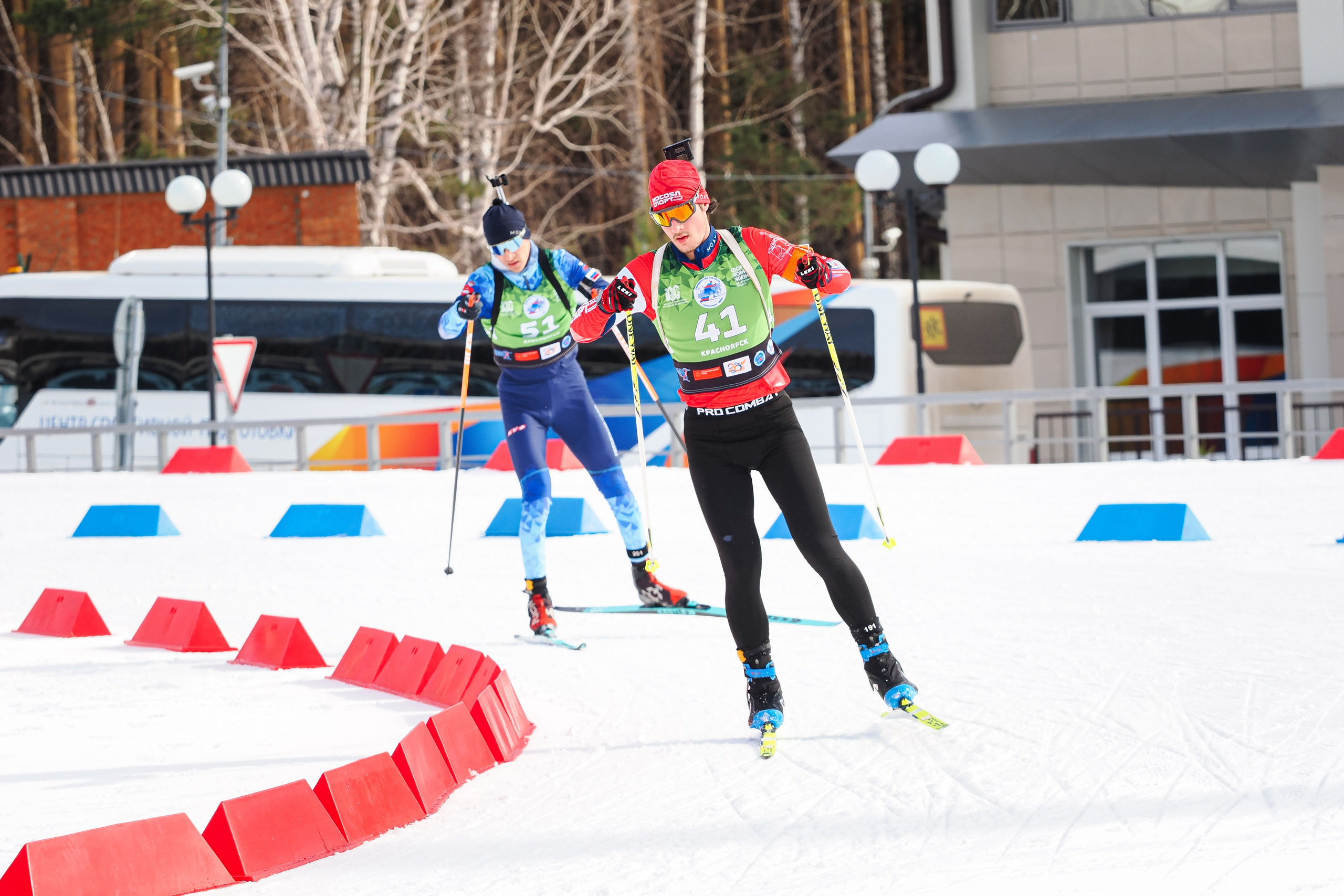Биатлон / Первенство России. Репортажный фотограф Алексей Козьмин