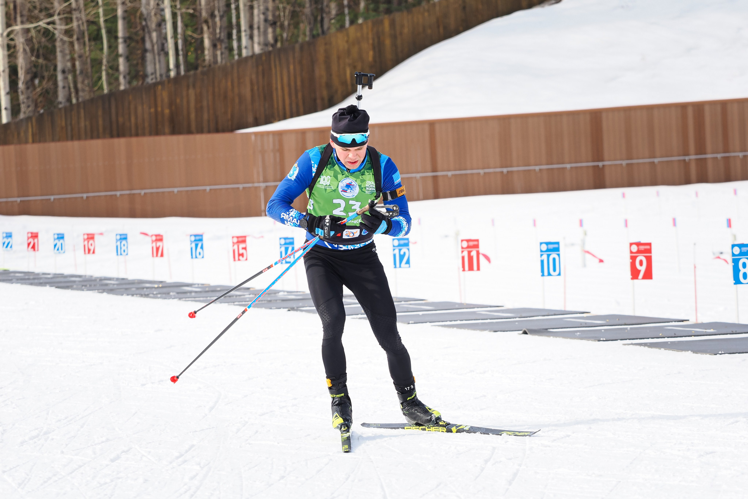 Биатлон / Первенство России. Репортажный фотограф Алексей Козьмин