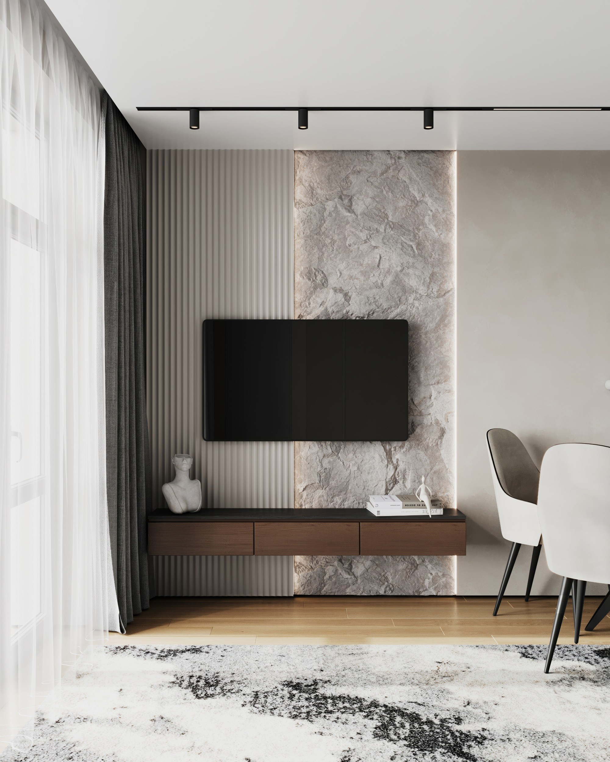 ЖК Гелиос 58 m² г. Уфа. Дизайн интерьера и ремонта Уфа Москва