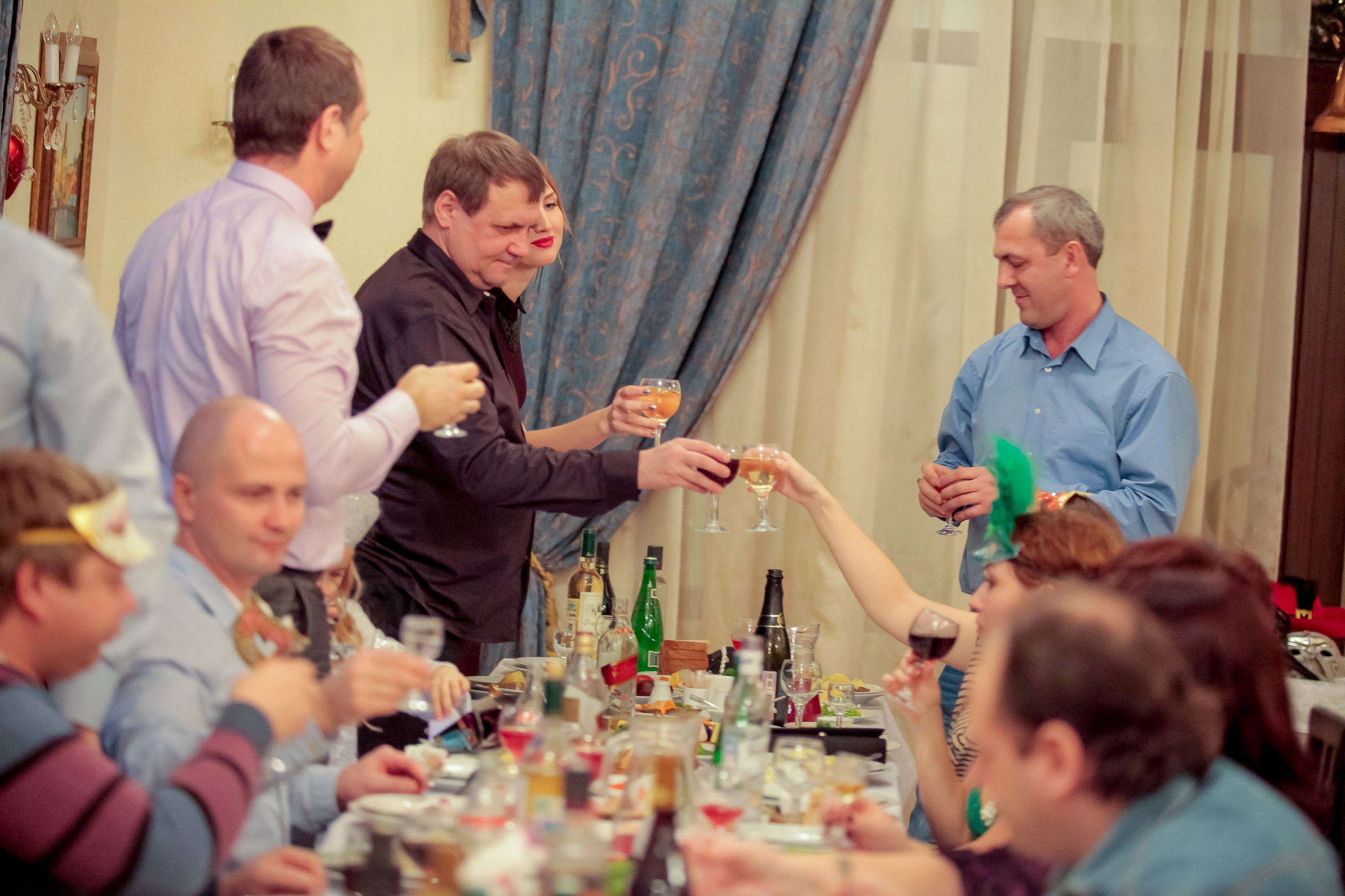 Корпоратив. Max Matvich and Victoria Basova are professionals in their field