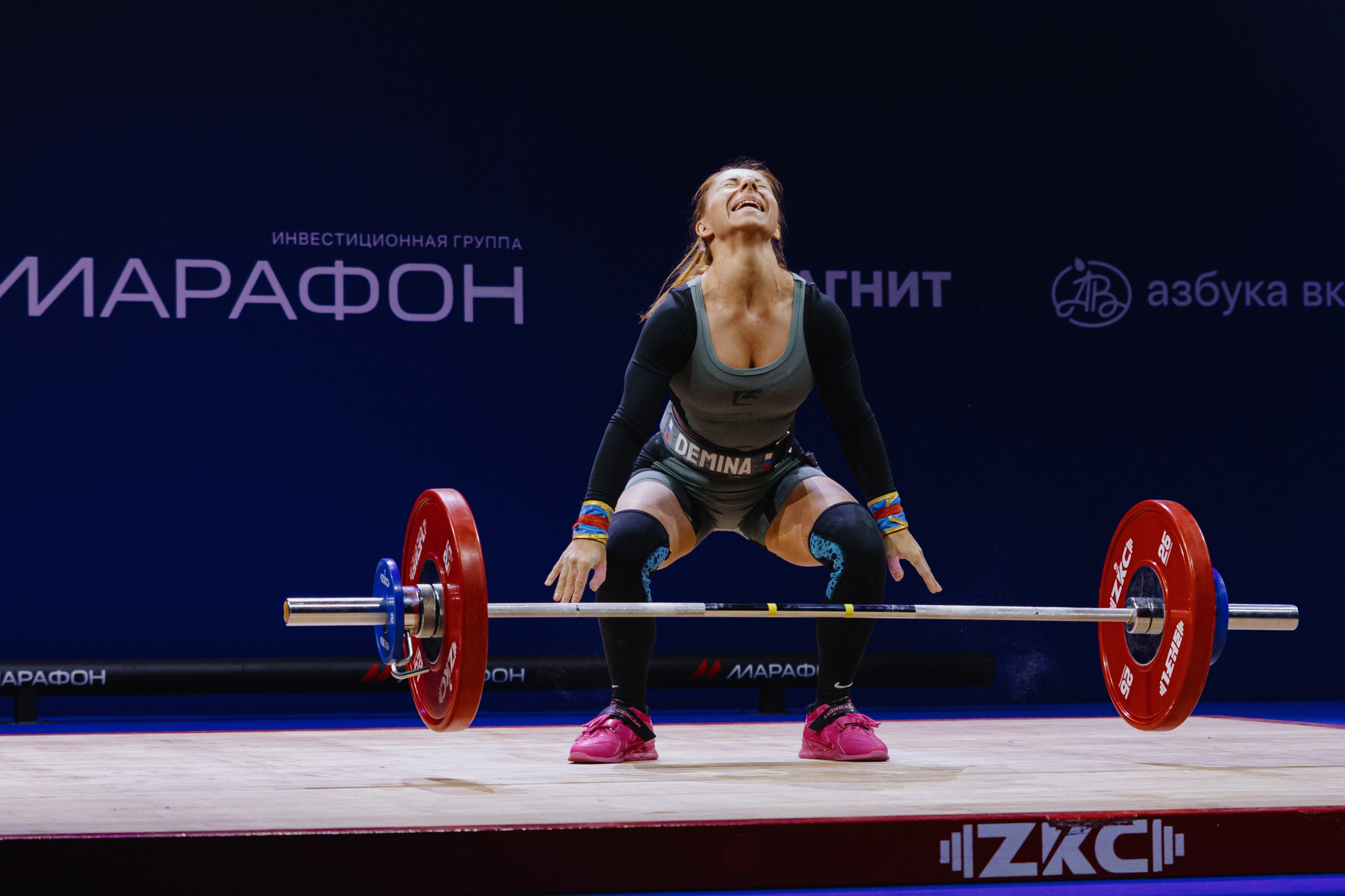Чемпионат России по тяжелой атлетике 2025. Фотограф в Москве и Санкт-Петербурге Дарина