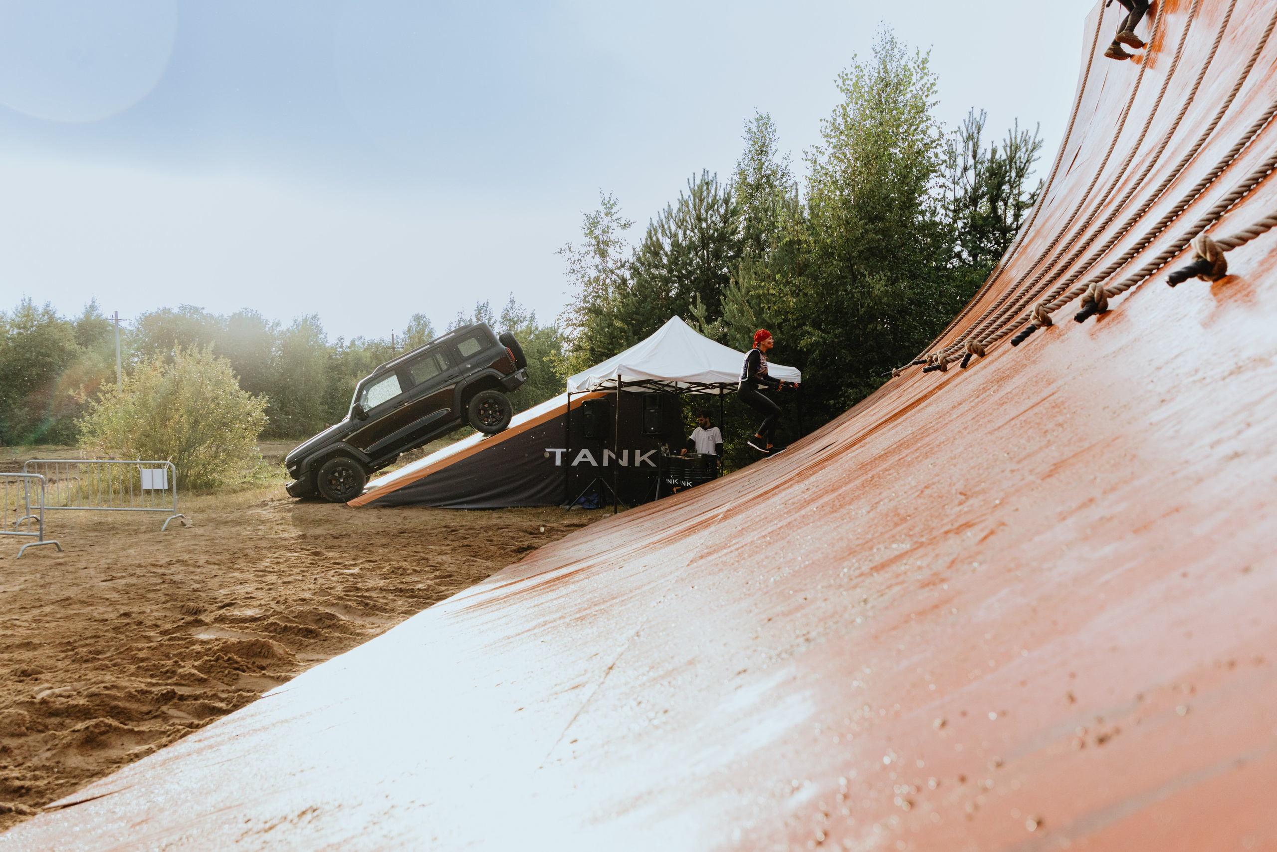 TANK на «Гонке Героев». Фотограф в Москве и Санкт-Петербурге Дарина