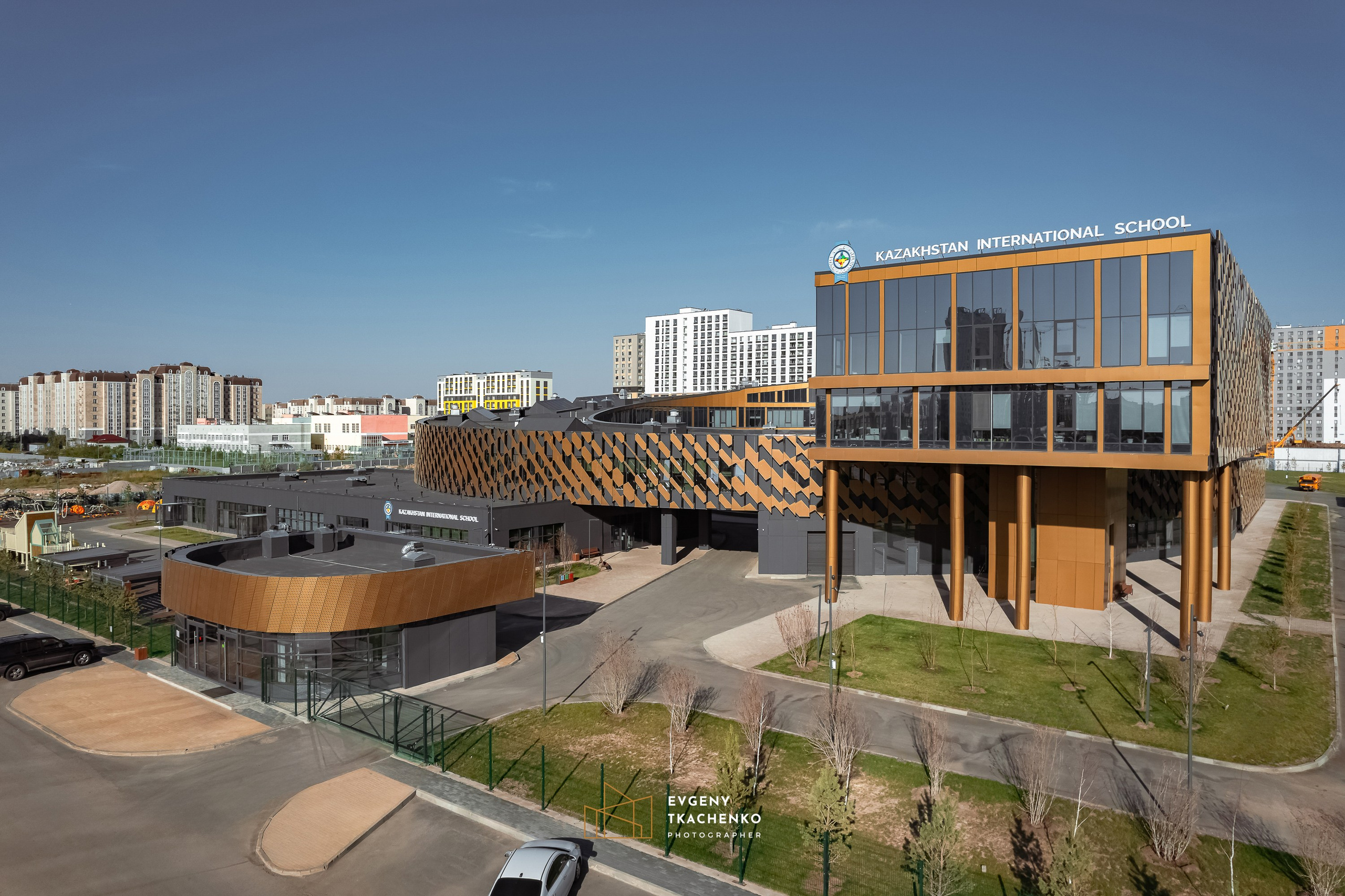 Kazakhstan International School в г. Астана. Архитектурный и интерьерный фотограф в Казахстане