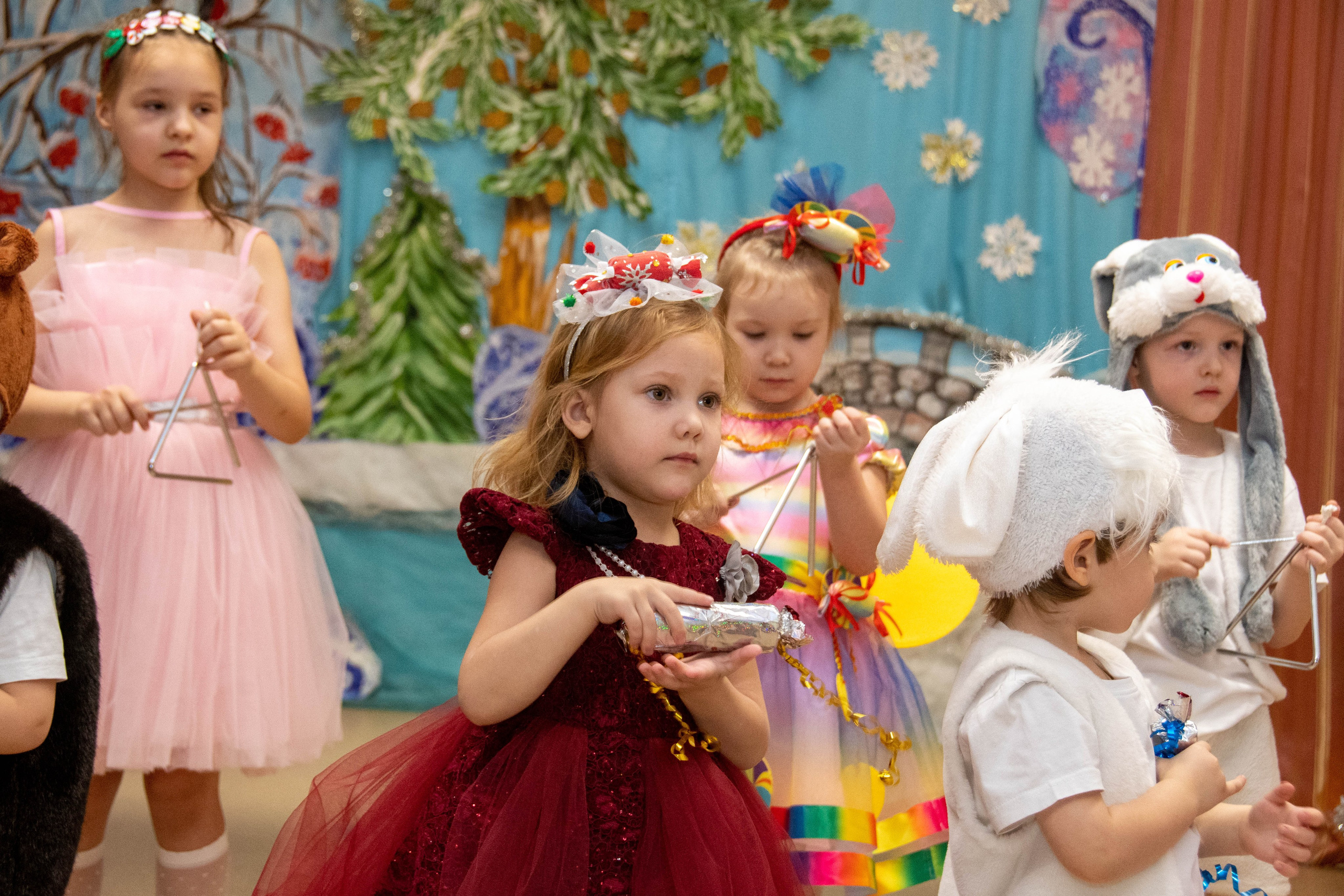 2023 Новый год. Акварель, Первомайка. Репортажный и детский фотограф в Новосибирске
