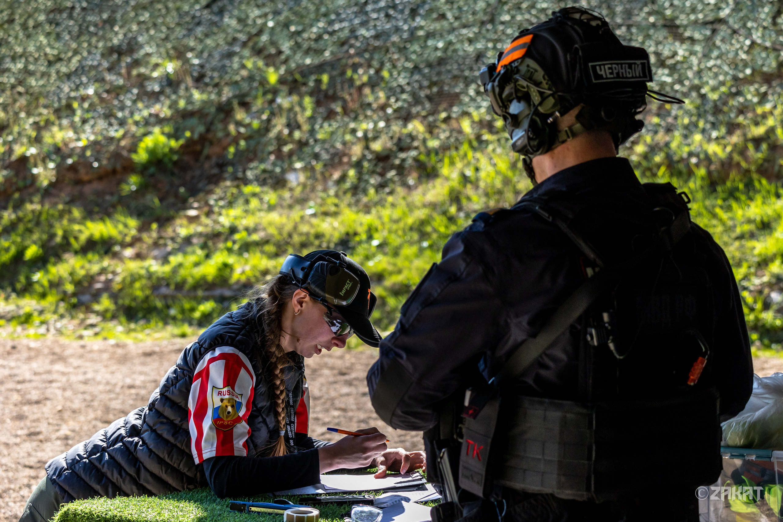 Репортажная фотосъемка 2 СПП на Кубке Губернатора Московской обл. по практической стрельбе. Репортажный фотограф, Москва, Закат