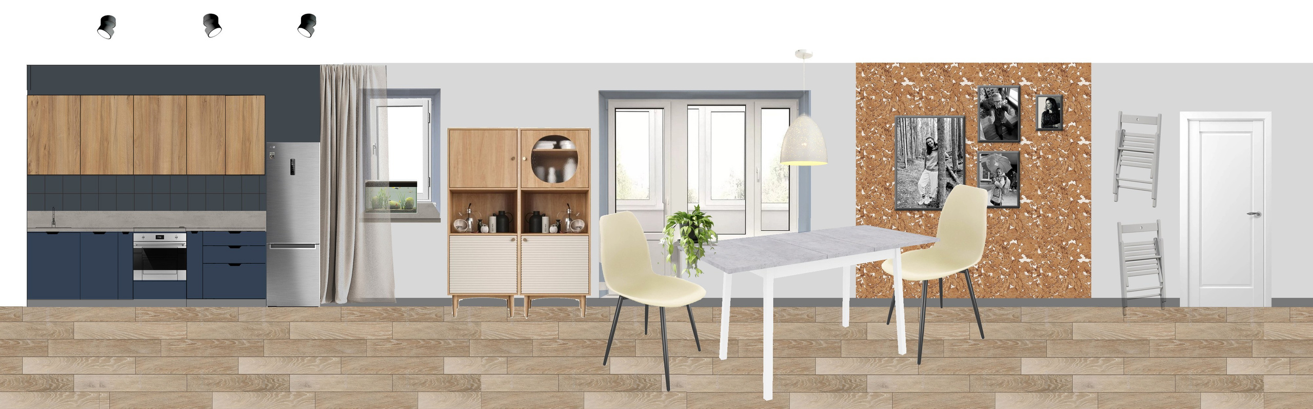 Квартира на Парнасе. Дизайн интерьеров Екатерина Бубнова