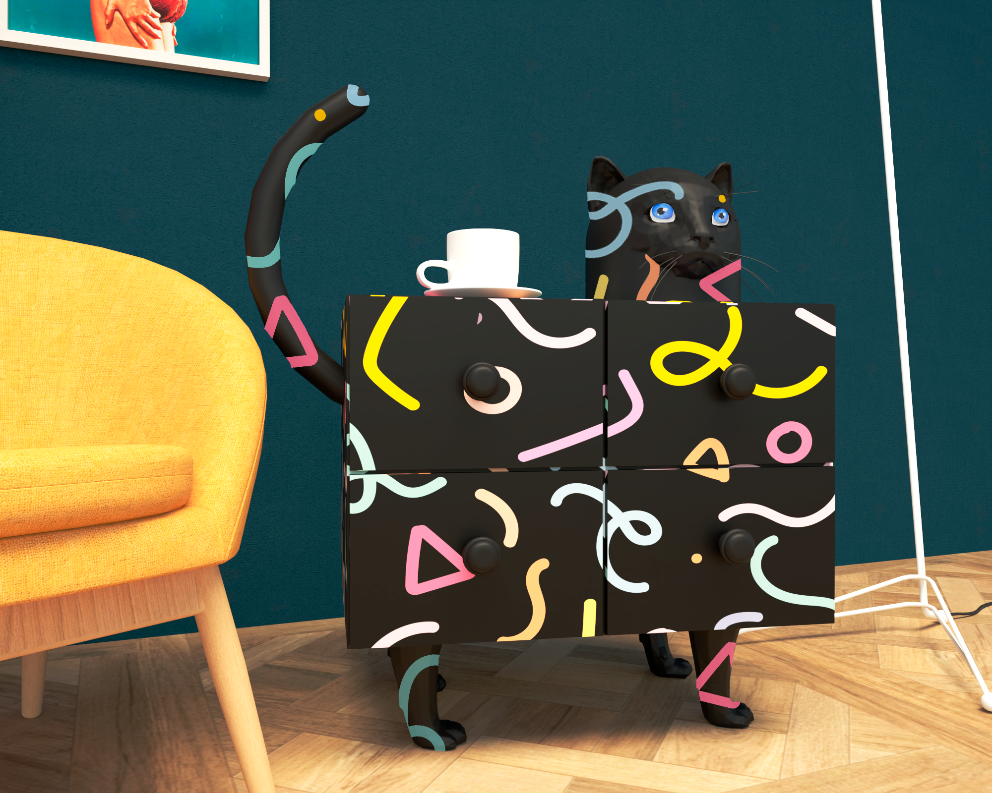 Арт-объект тумба «Котумба». Обо мне