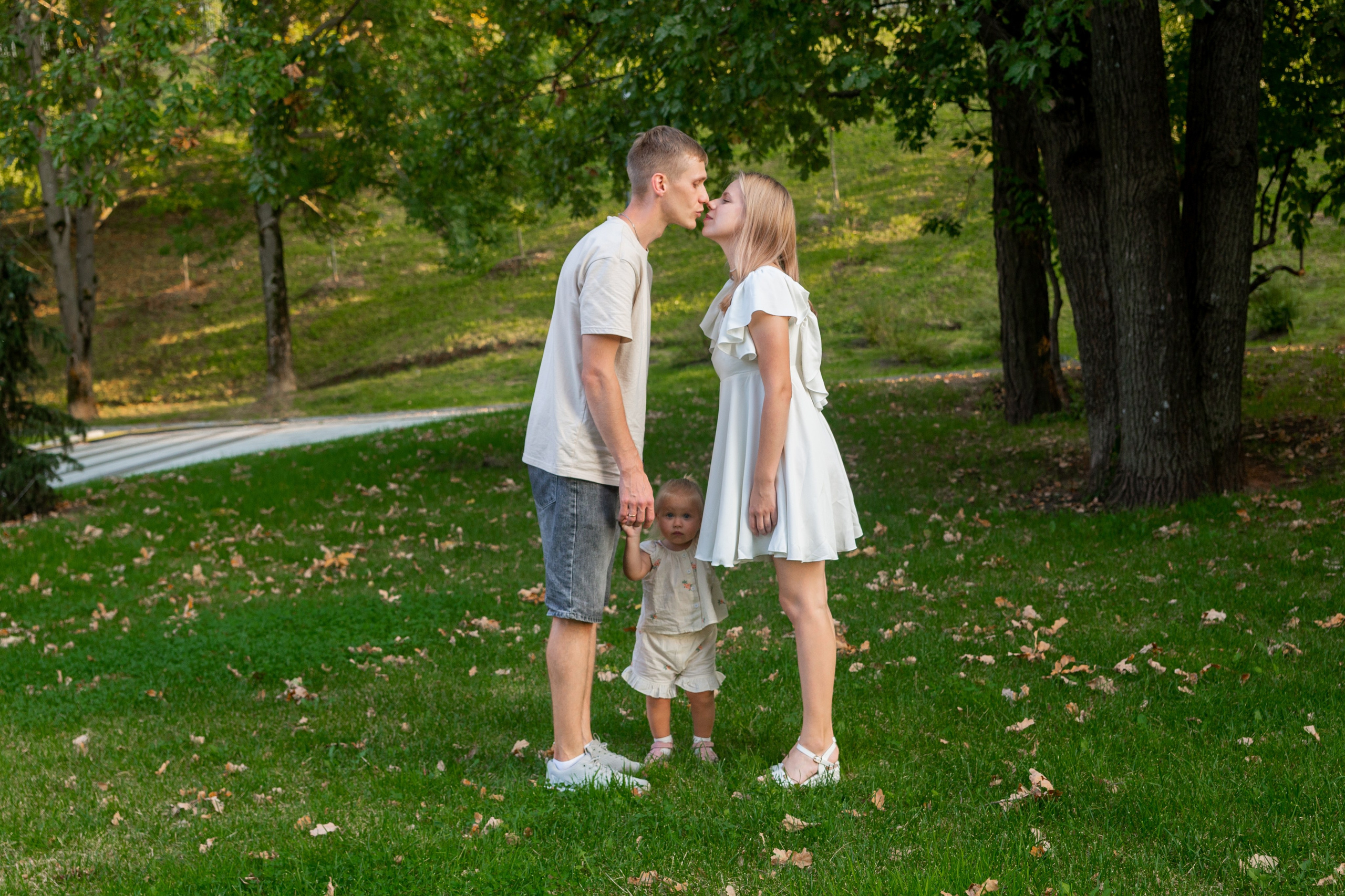 Александр, Марина и Лерочка. Фотограф Шагалов Михаил