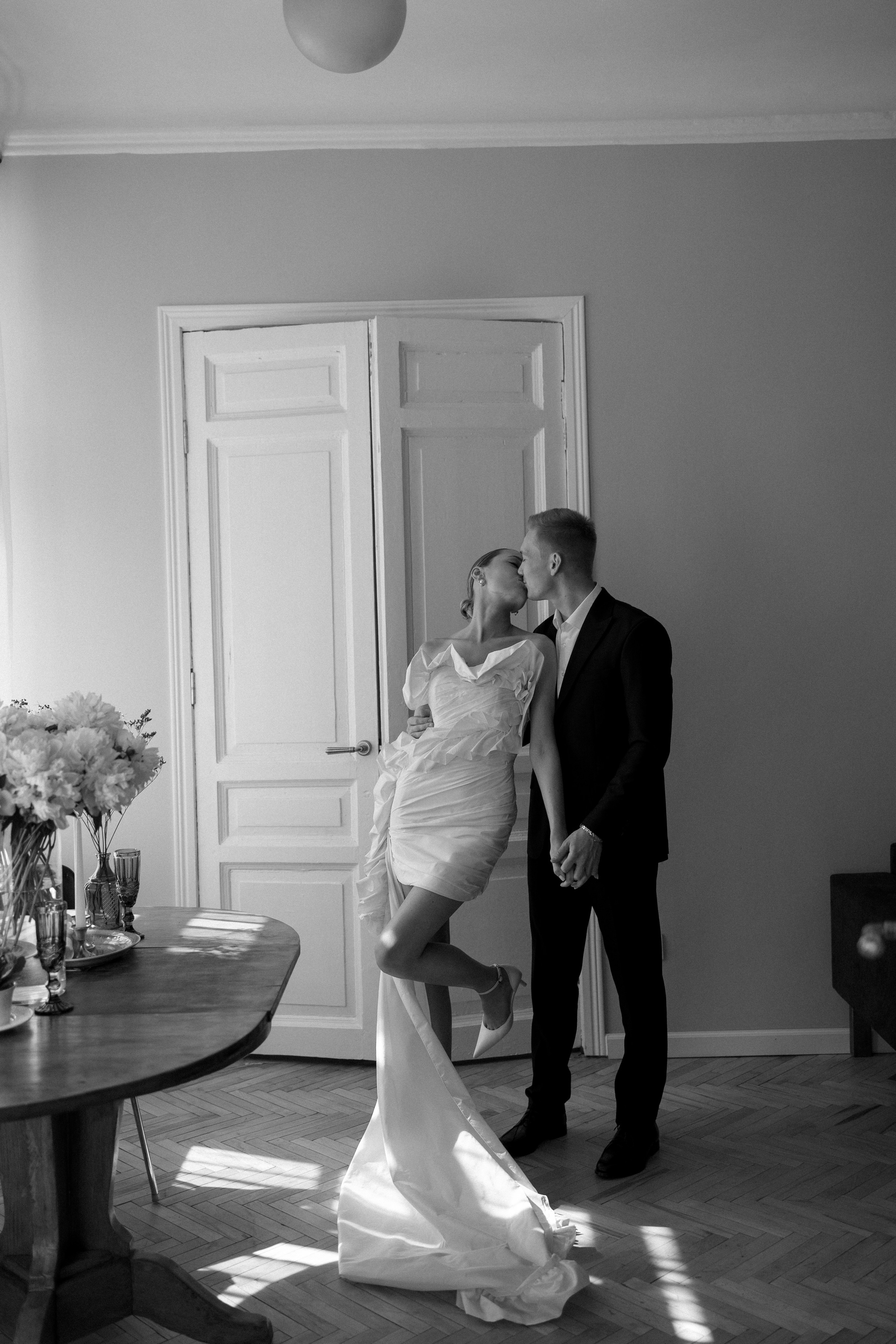 Свадебная фотосессия в студии/отеле. Фотограф в Санкт-Петербурге Шевченко Наталья