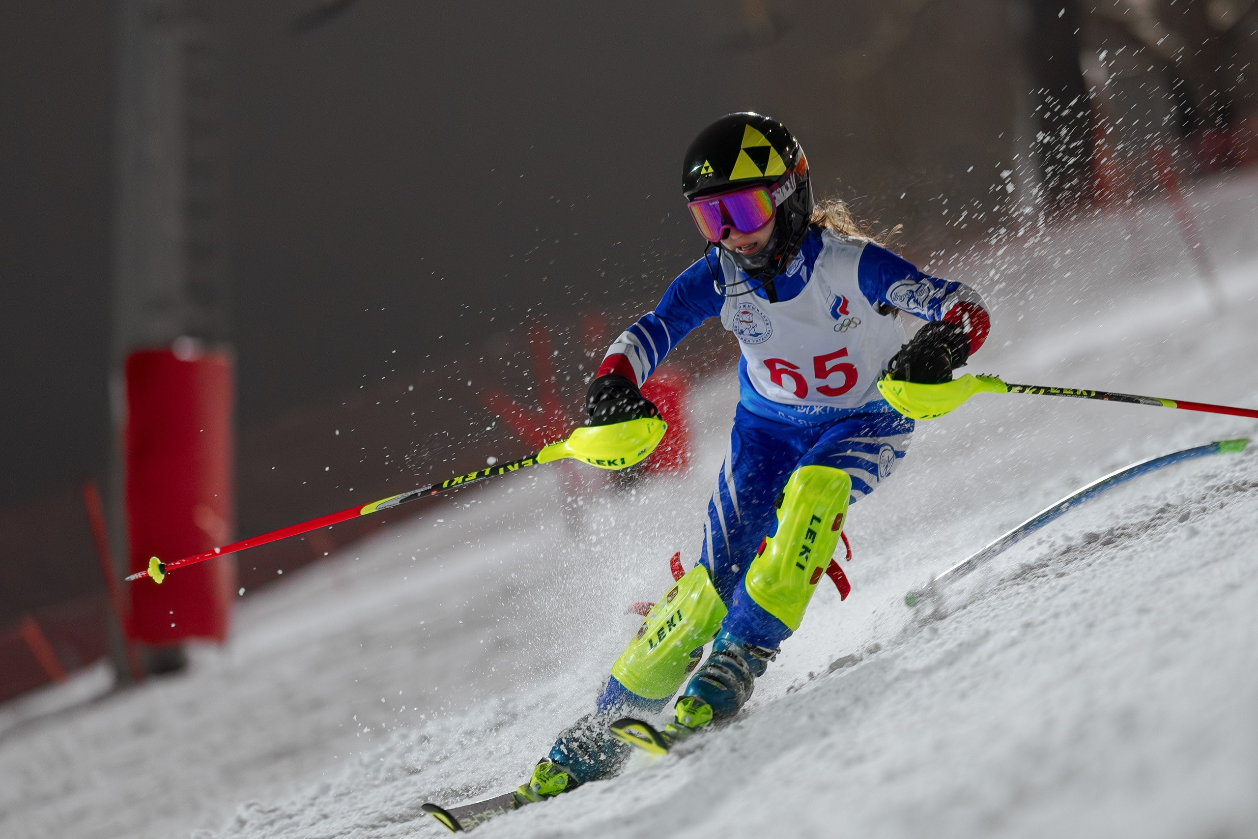 Соревнования Дмитровского городского округа по горнолыжному спорту «Открытие зимнего сезона» 2024-2025. Фотограф Студитский Евгений
