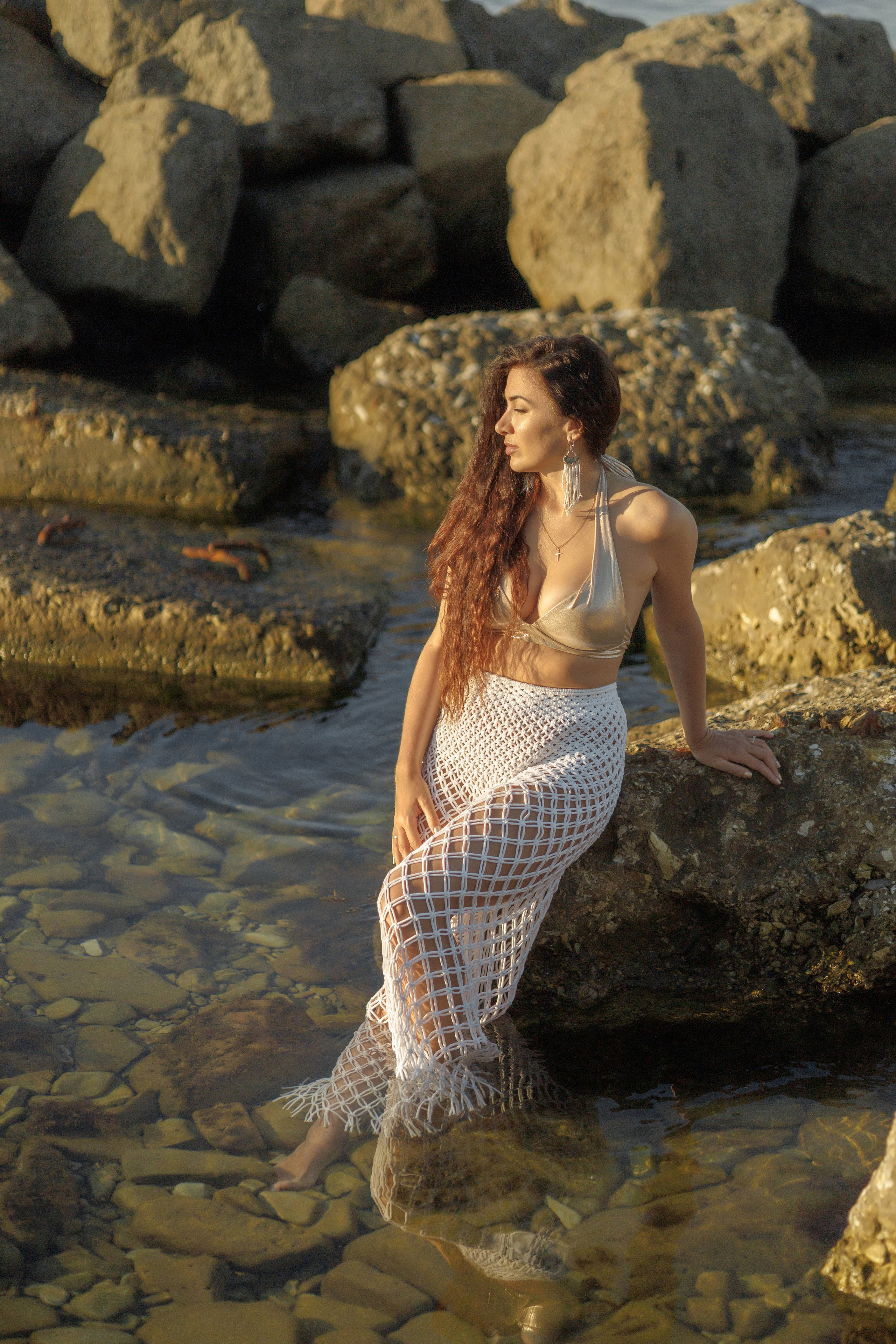 Рассвет на Тонком мысу. Семейный и портретный фотограф в Геленджике Любовь Бодрова