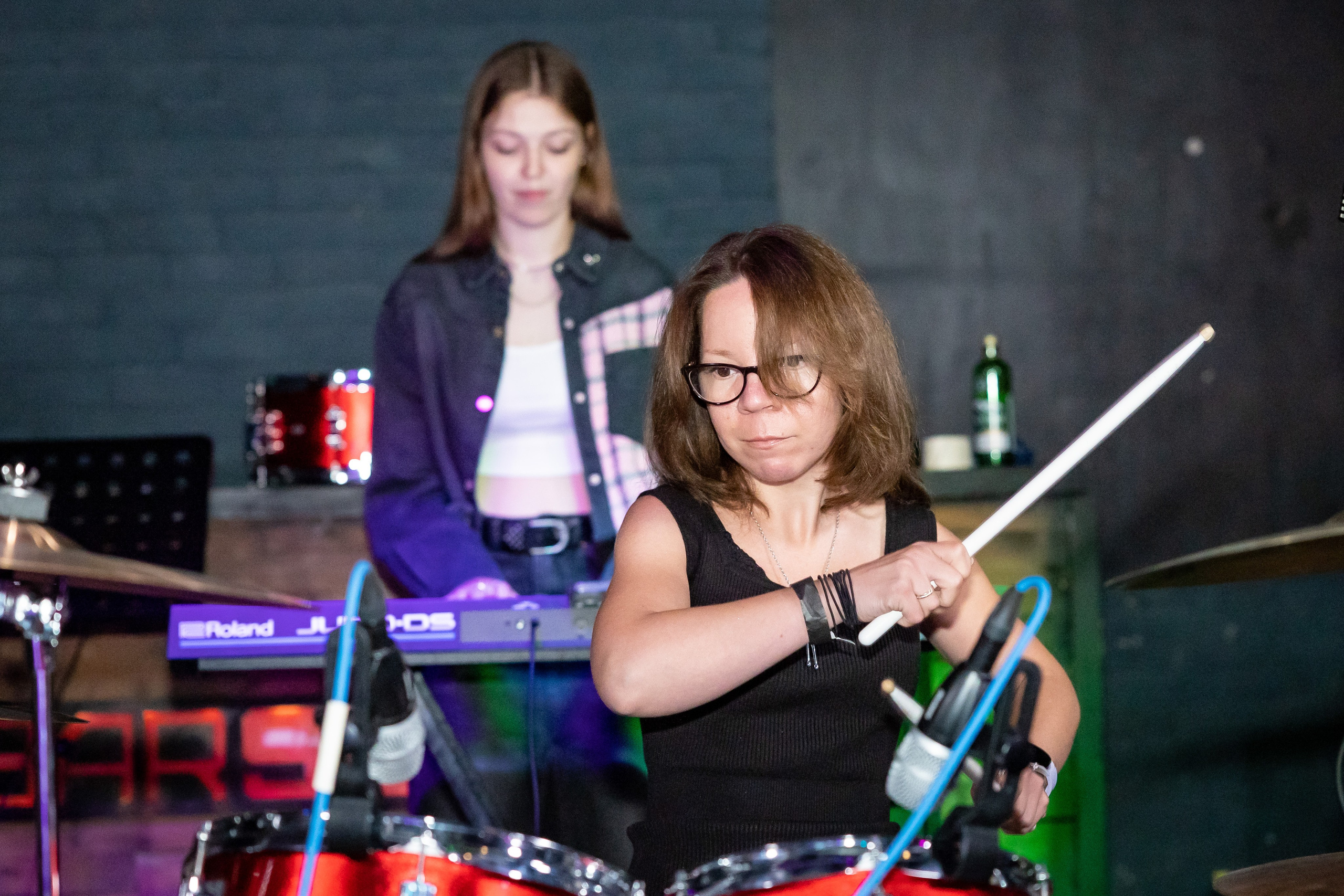 Концерт «Не Школа Барабанов» в Клубе «SOVA». Фотограф Владимир Охрименко