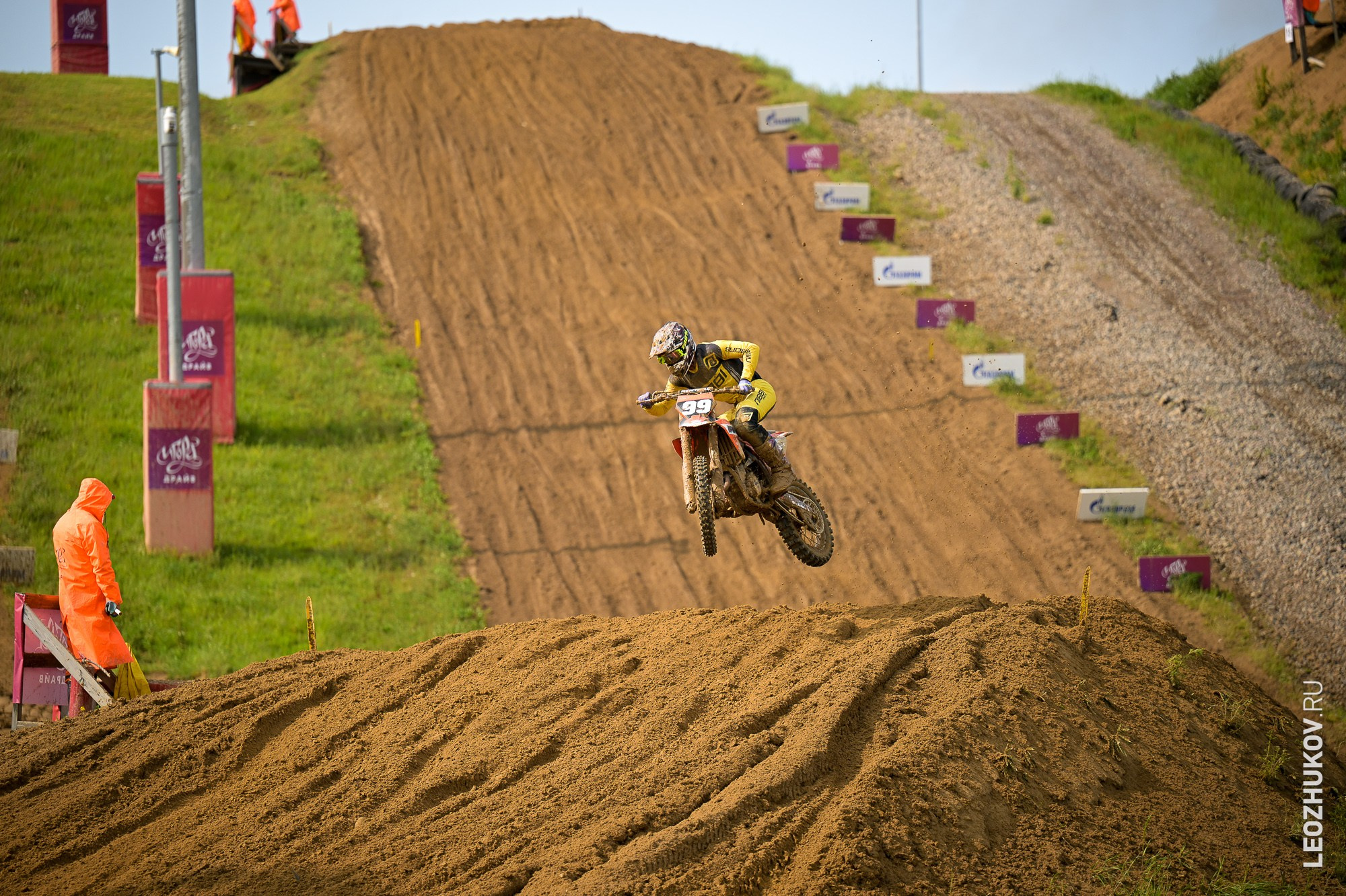 1 round of ММТ RGP russian motocross championships. Sports photographer Leonid Zhukov