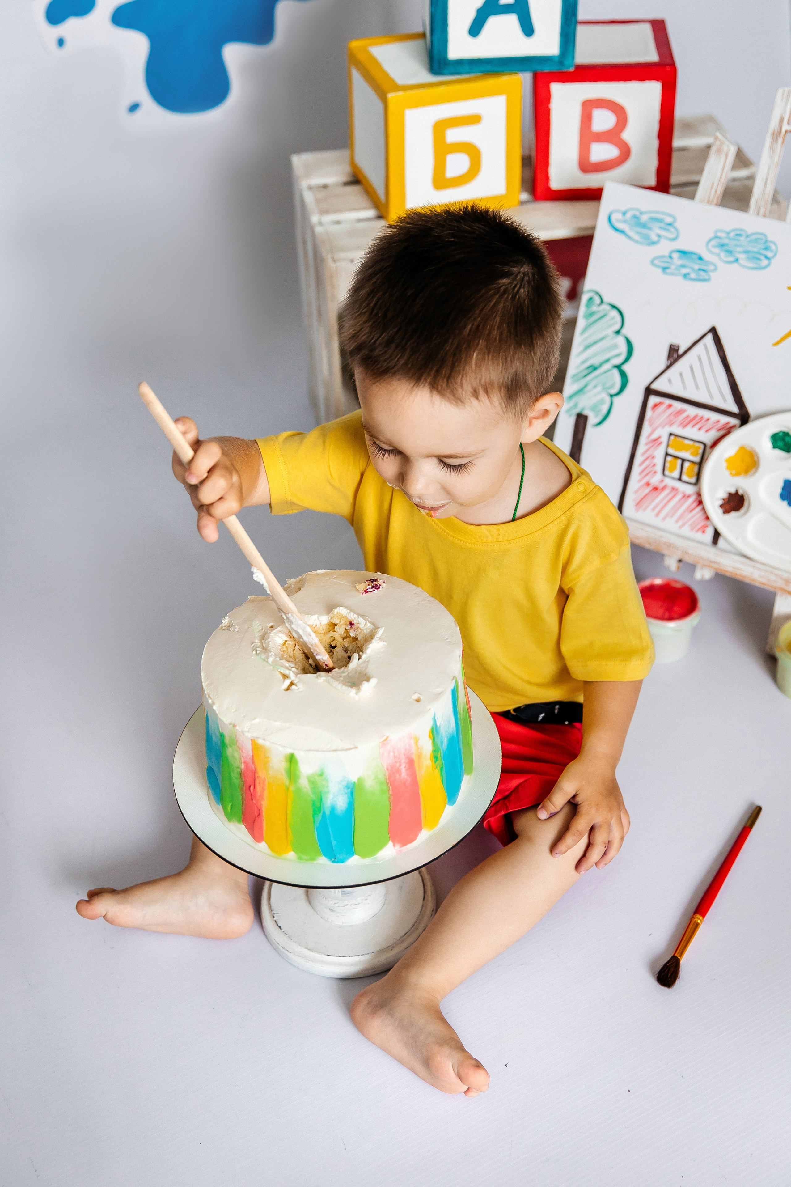 Краски. Детский фотограф, выпускные альбомы в Нижнем Новгороде Бодягина Мария