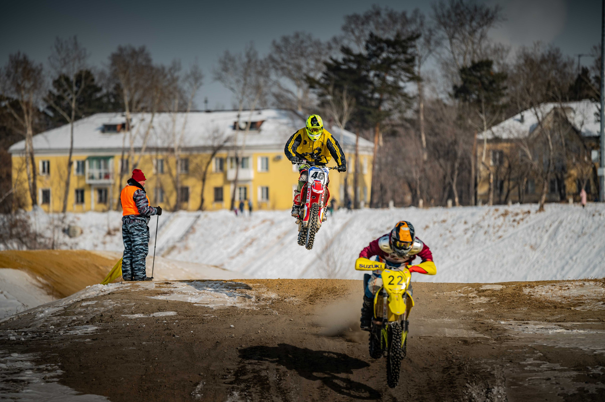 Мотокросс 23.02.2024. Портретный фотограф в Ангарске Артём Иванов